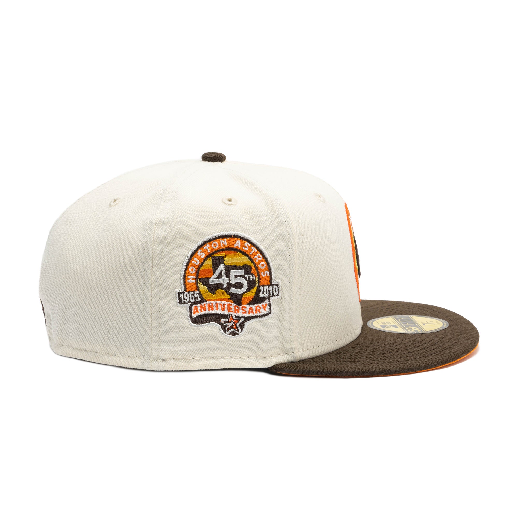 Houston Astros 77 Logo Orange UV Walnut
