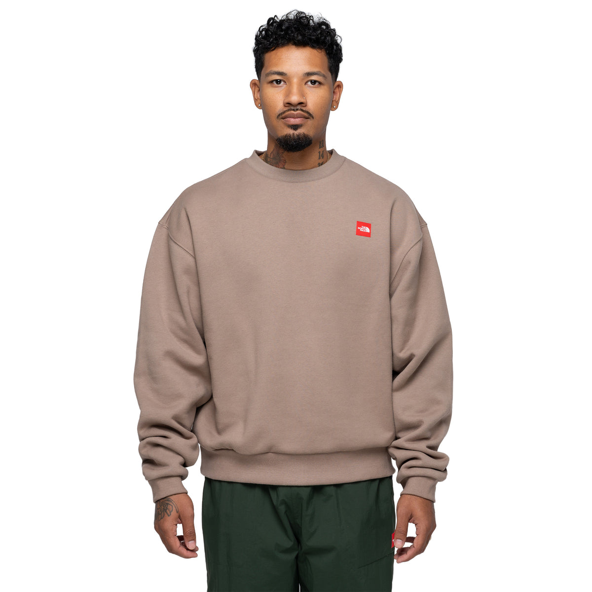 TNF Red Box Crew Garnet NF0A8EG1
