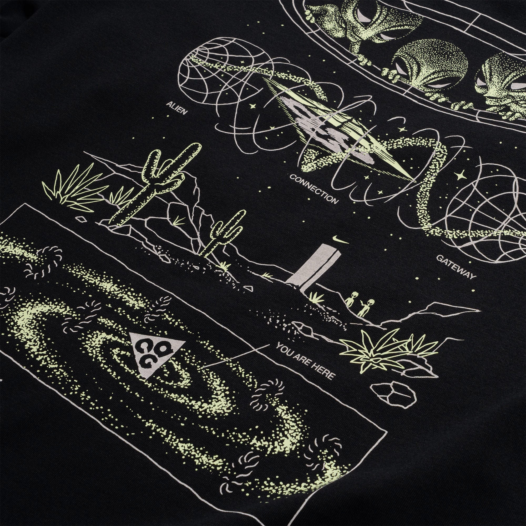 Nike ACG Mystery Lights Tee Black HV2172-010