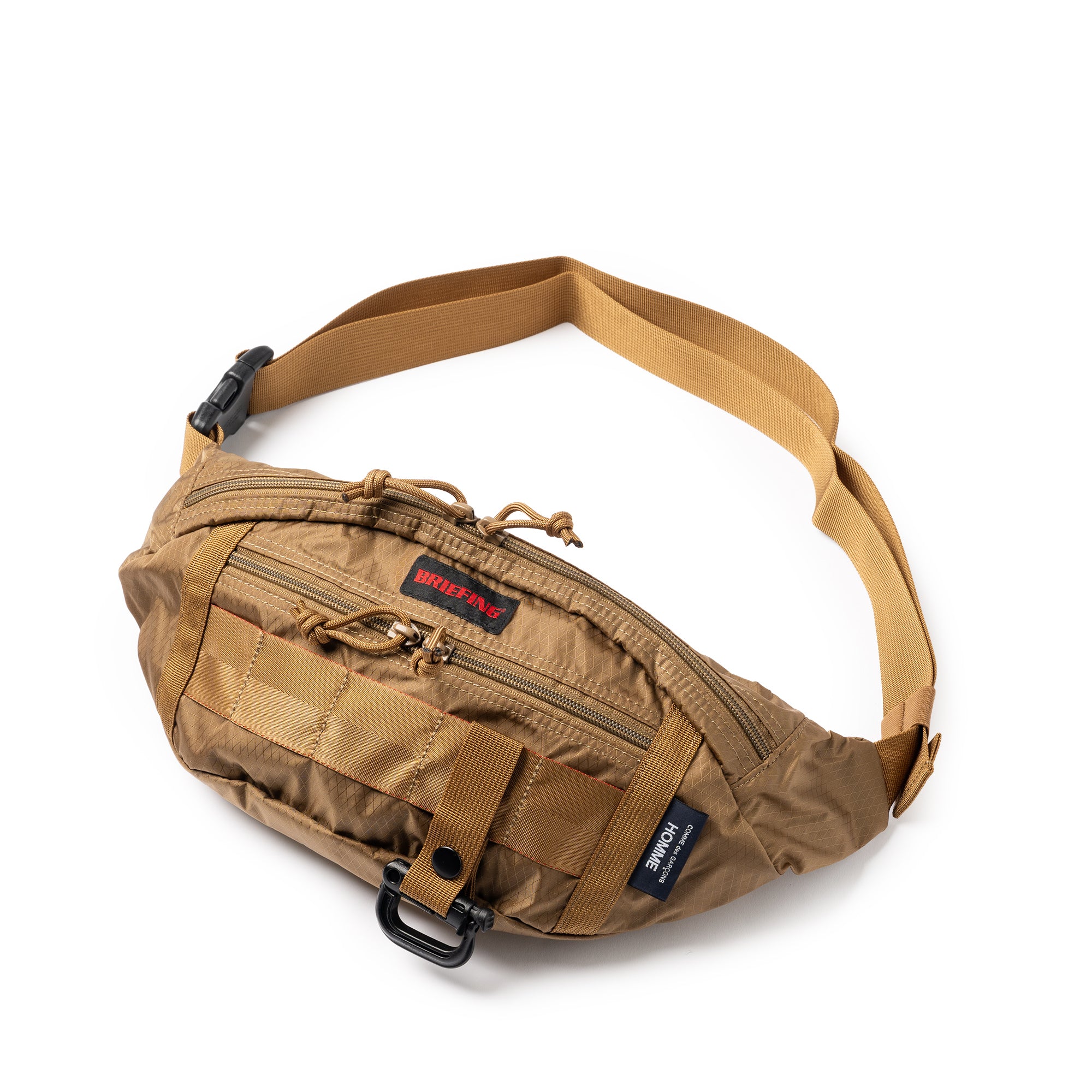 CdGH x Briefing Sling Bag Khaki HQ-K203-051-2