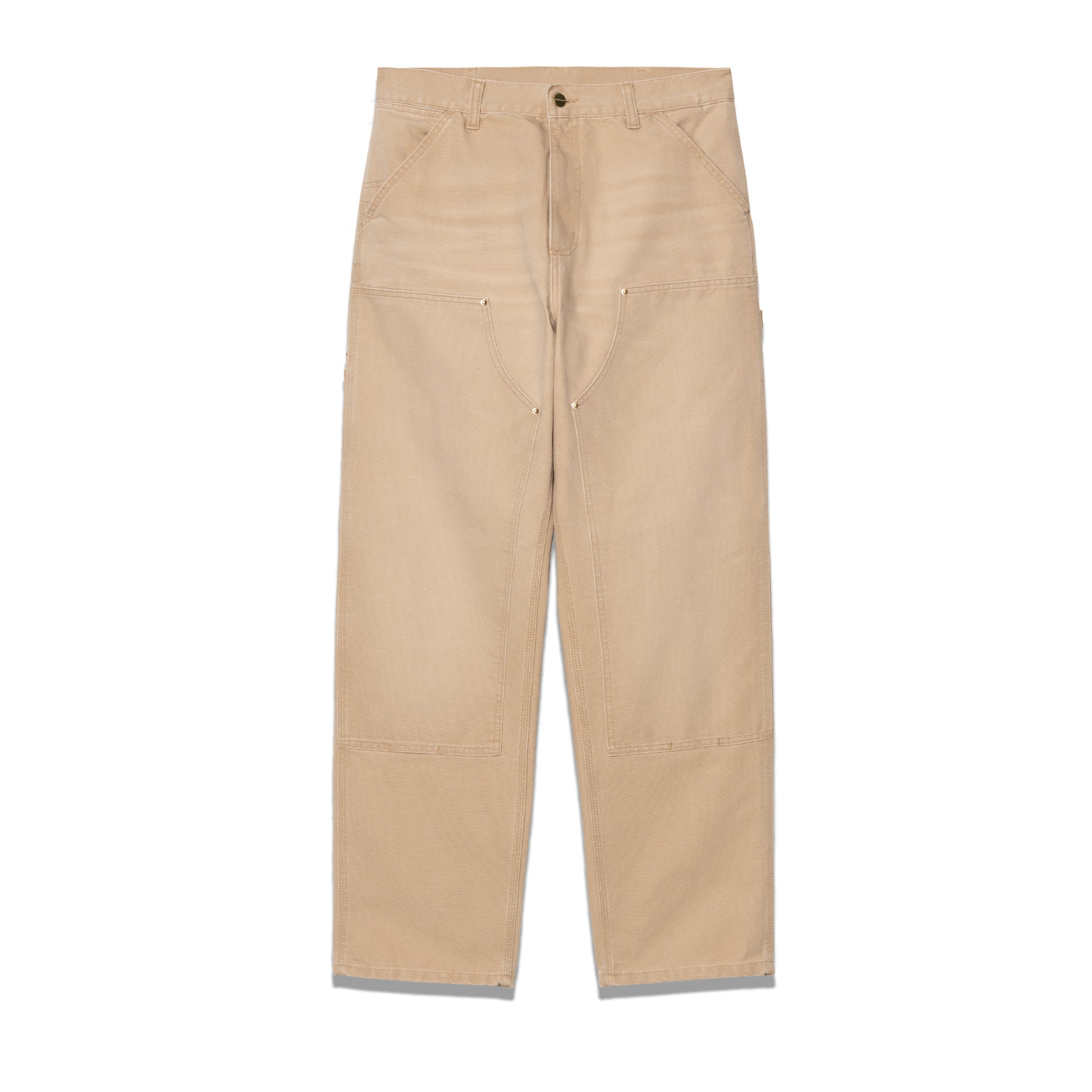 Double Knee Pant 12oz Dusty Brown Stone Canvas I034796