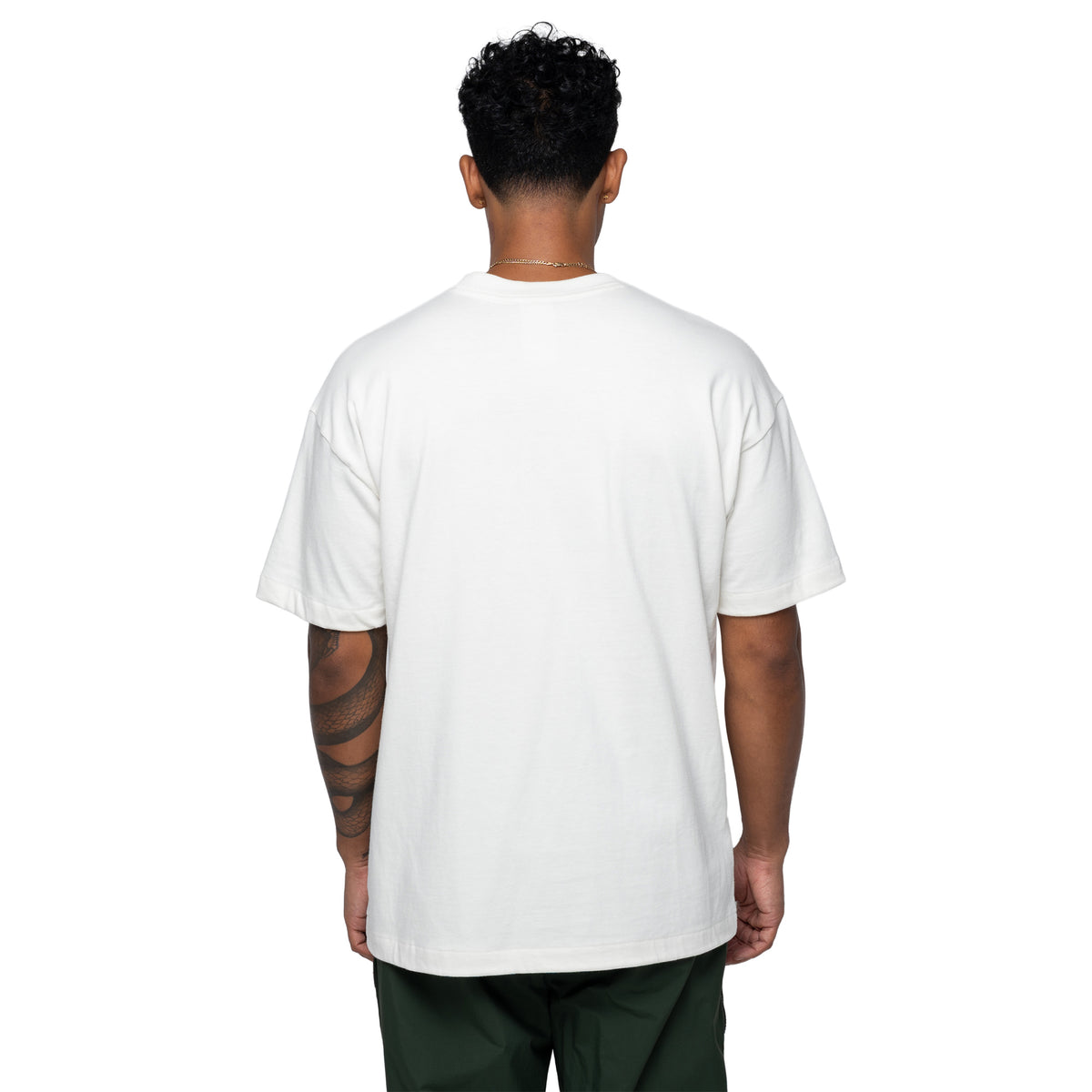 TNF Red Box S/S Tee White Dune NF0A8EG5