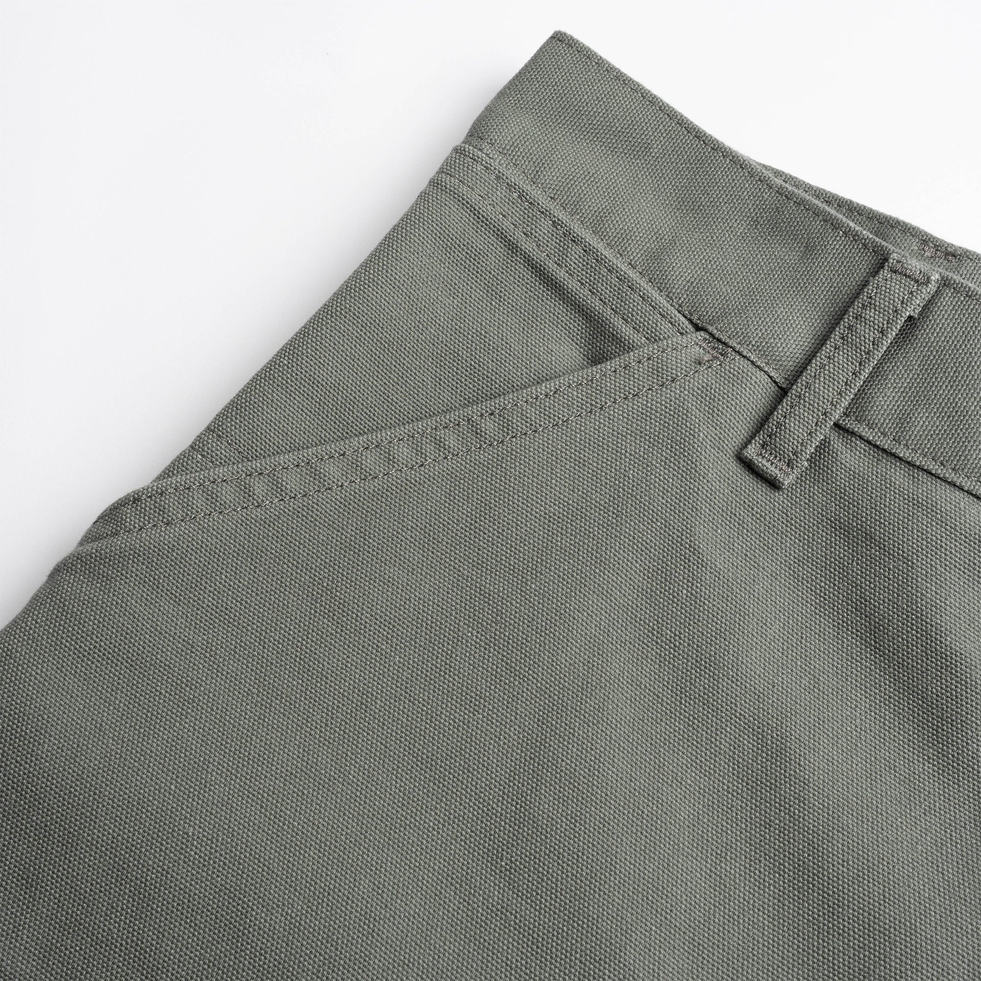 Double Knee Pant L32 I031501 Smoke Green