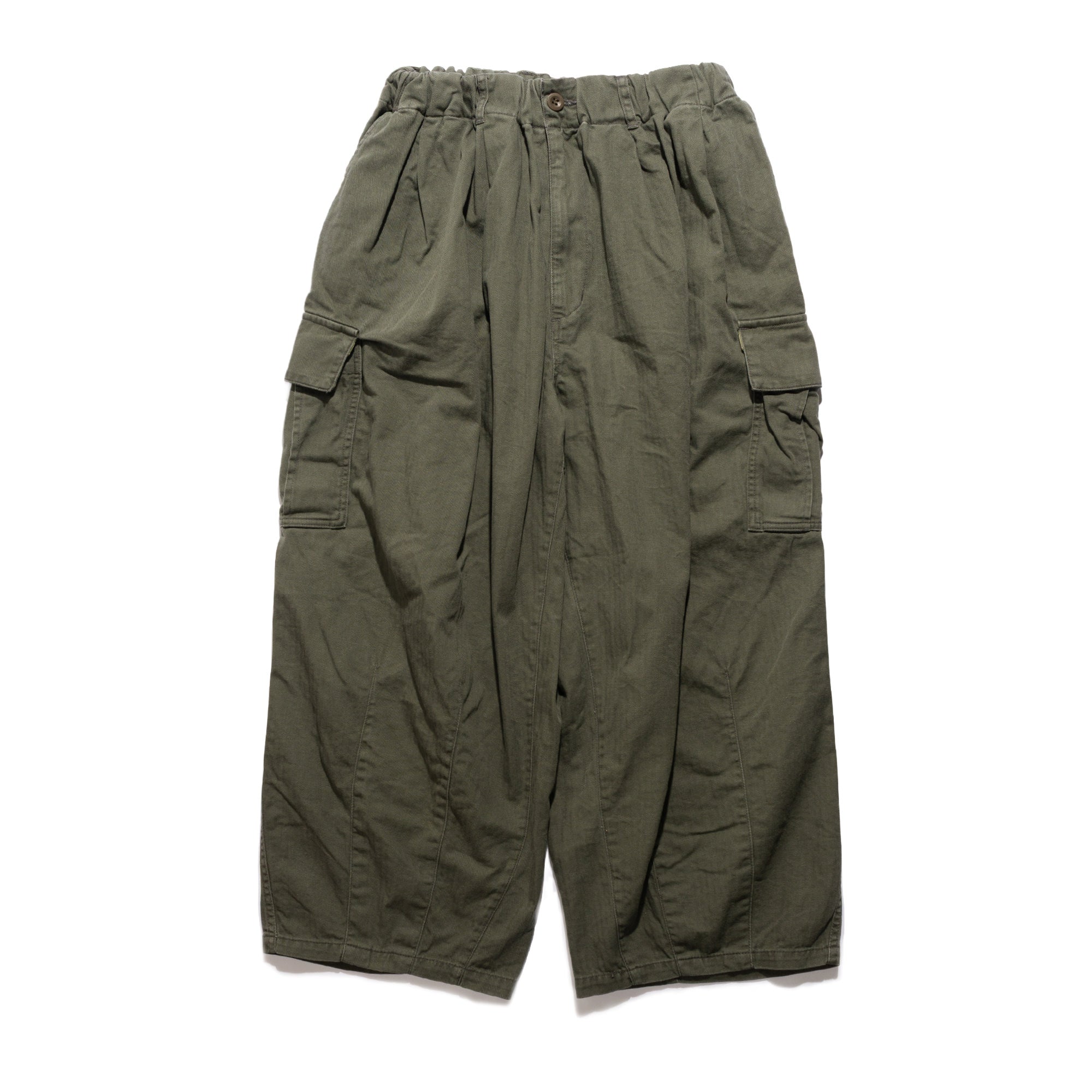 Herringbone 6-Pocket Pants Khaki 1005SSPT05