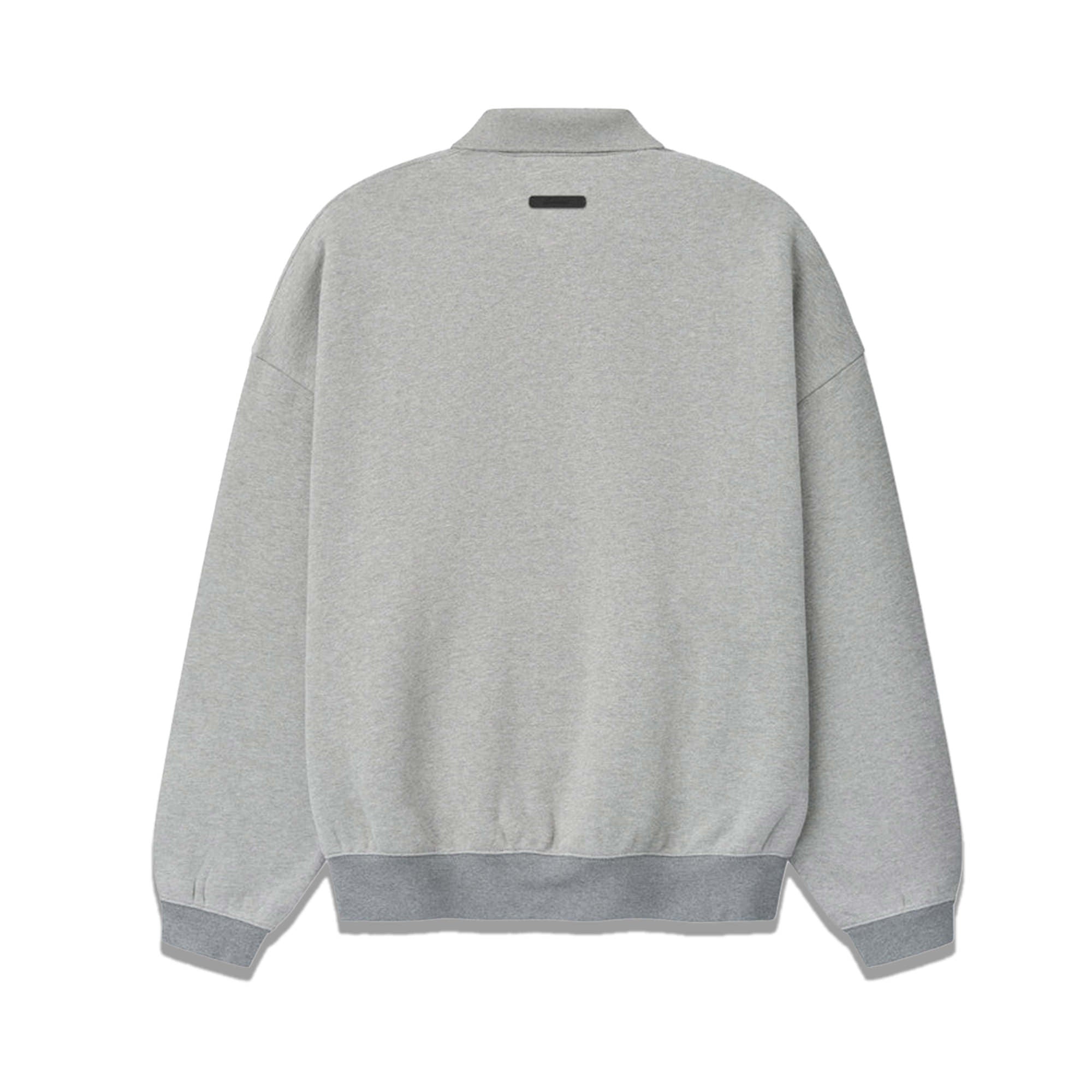 Signature 90s Polo Sweat Concrete Heather 192SP264373F – Capsule