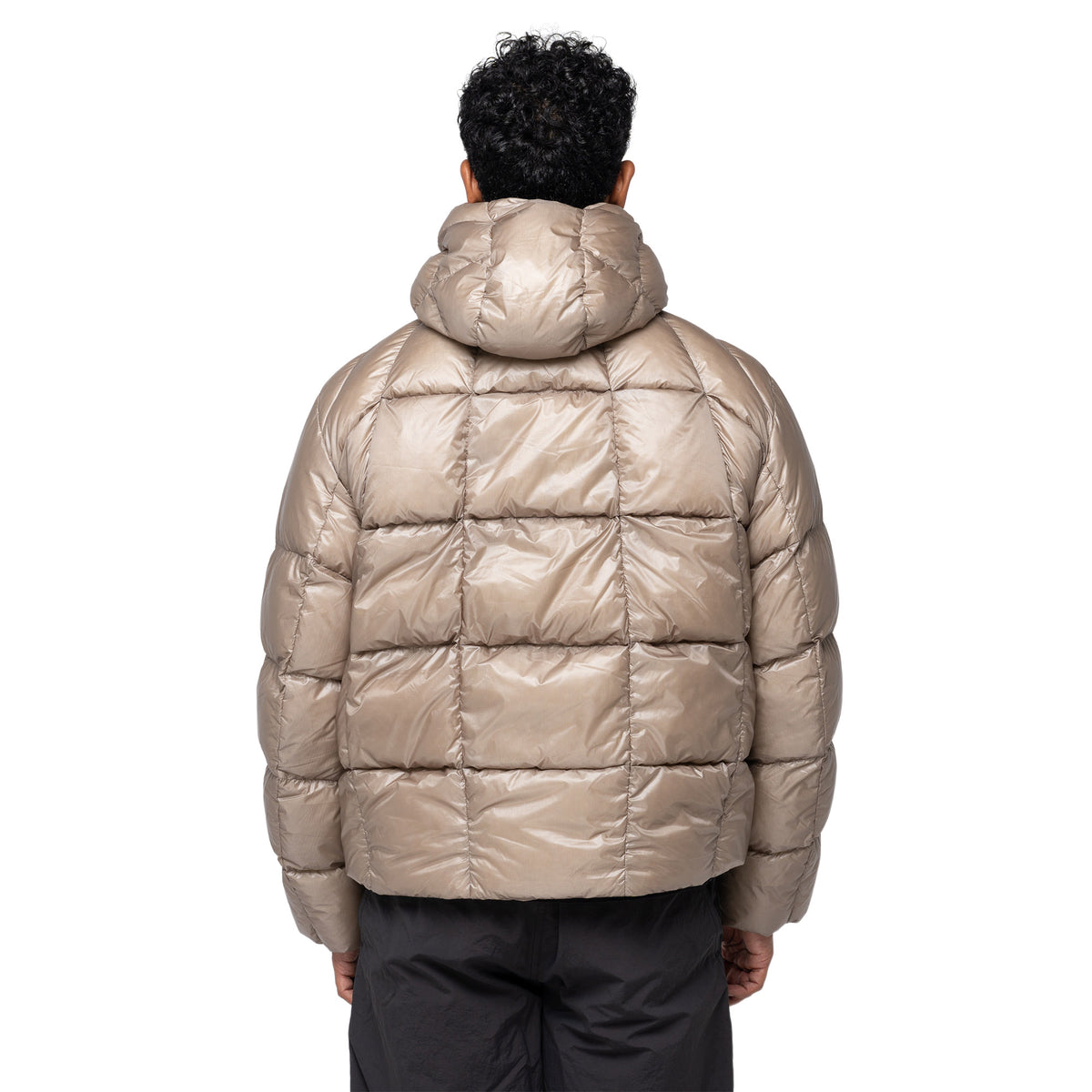 Three-Dimensional Down Parka Moon Rock GZ26301