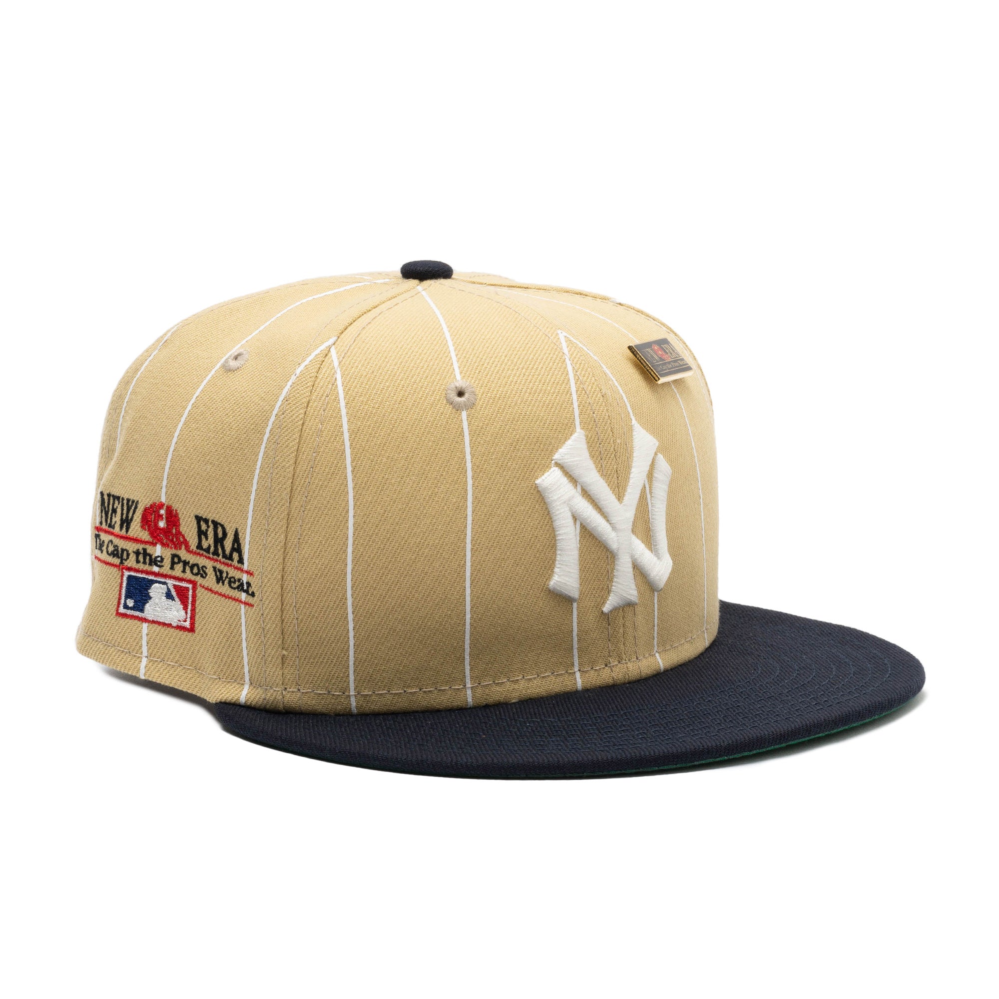 NY Yankees Tan Stripe