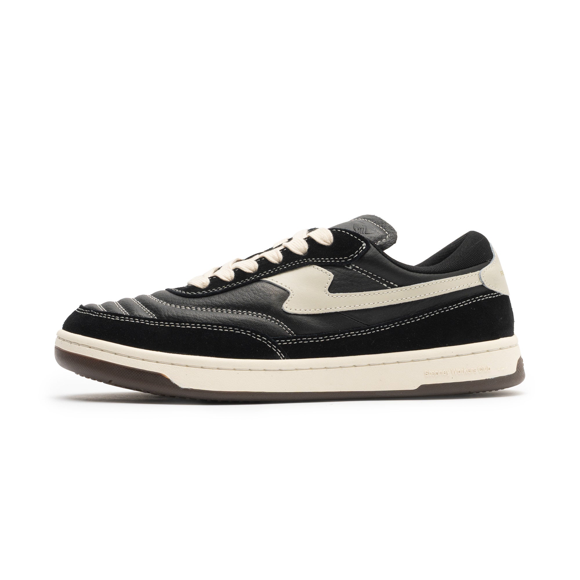 CASSON S-STRIKE LEATHER SUEDE BLACK YQ04010