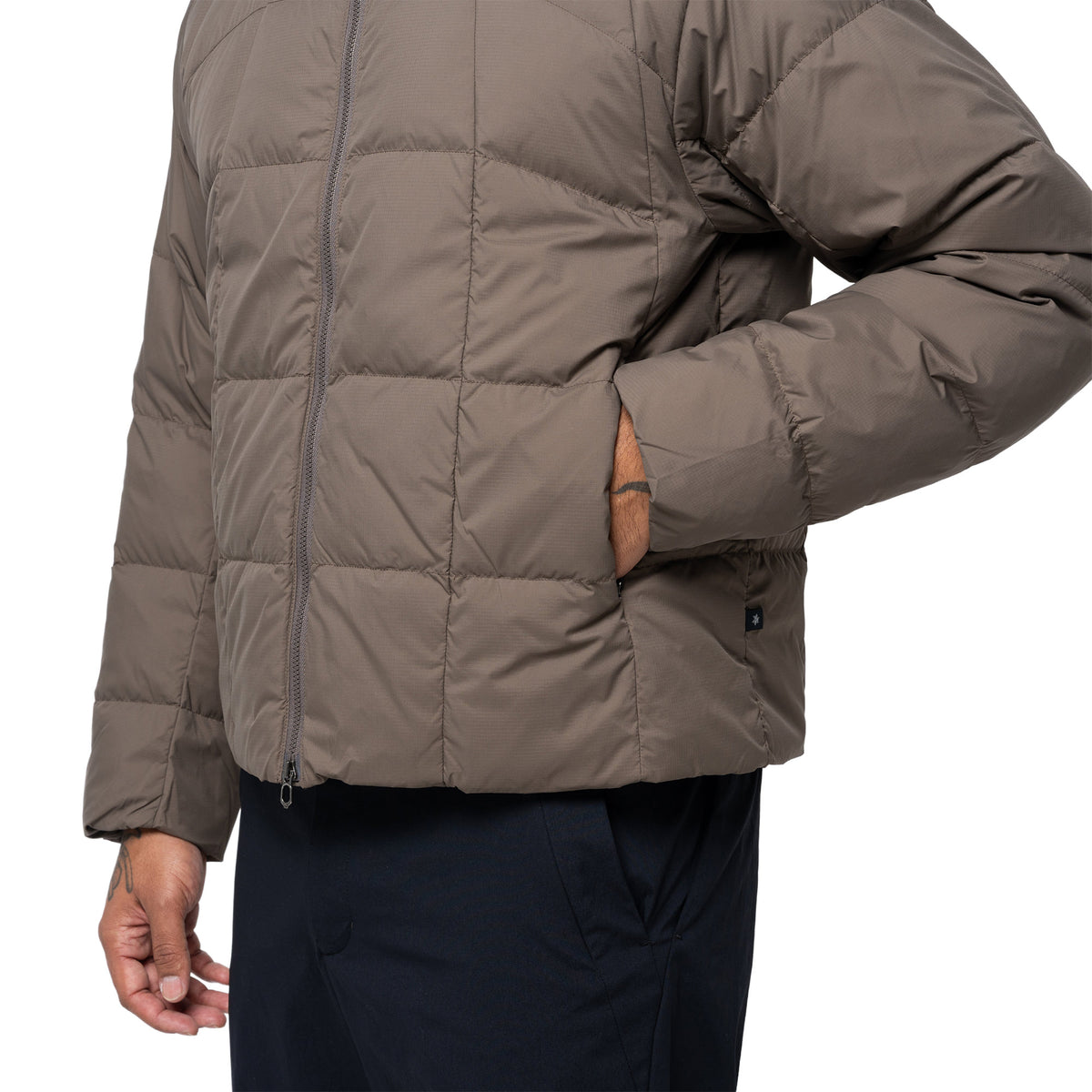 Gridded Down Jacket Morel GL26335