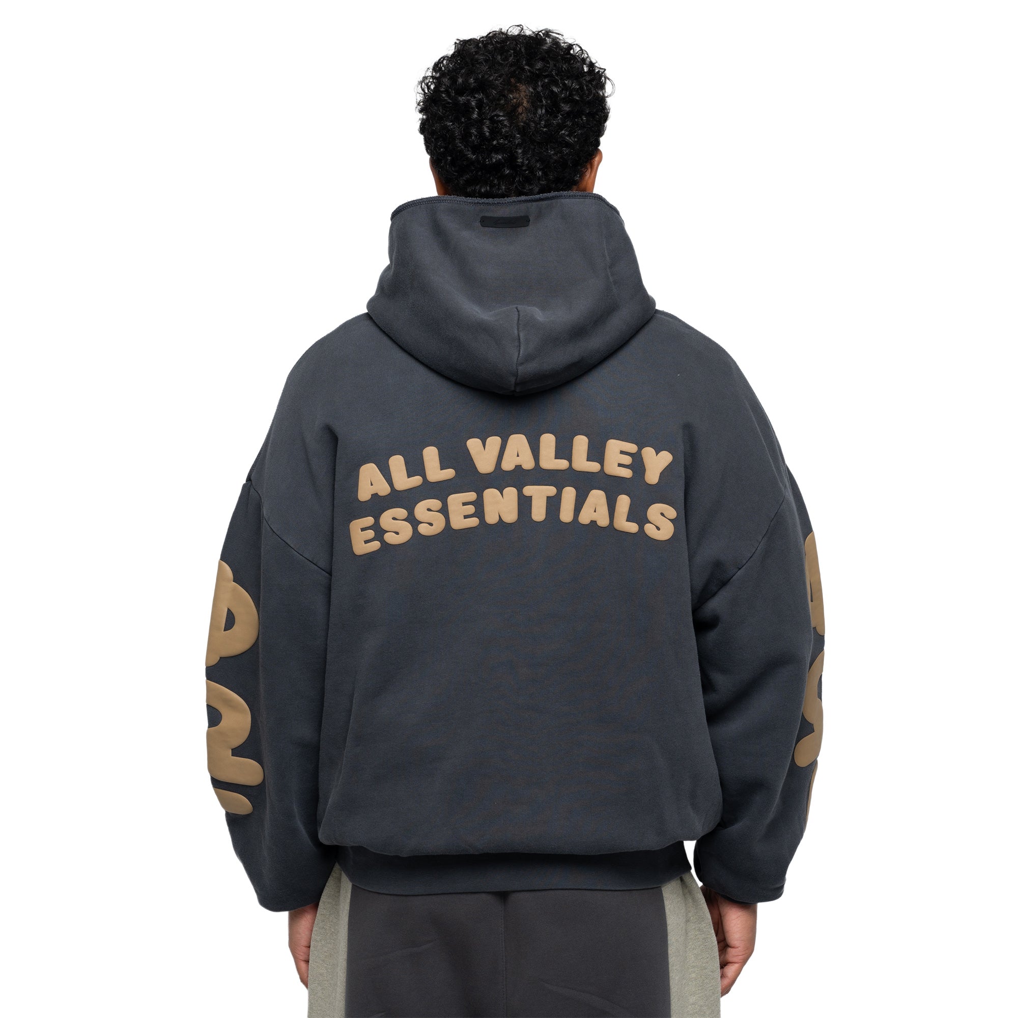 90's Zip Up Hoodie Washed Grey RW00388-0146