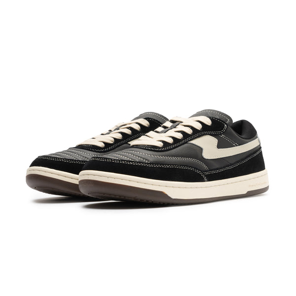 CASSON S-STRIKE LEATHER SUEDE BLACK YQ04010