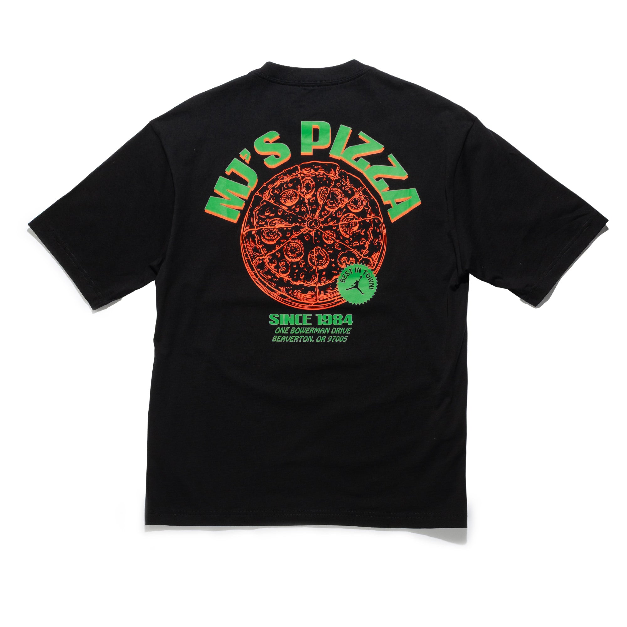 Jordan MJ's Pizza Tee BLACK/INFRARED 23 IF3166-010 – Capsule