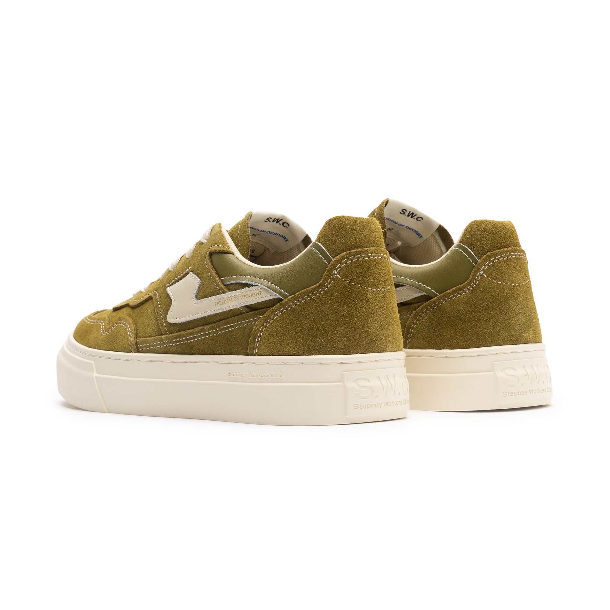 PEARL II S-STRIKE SUEDE MILITARY CREAM YA29655