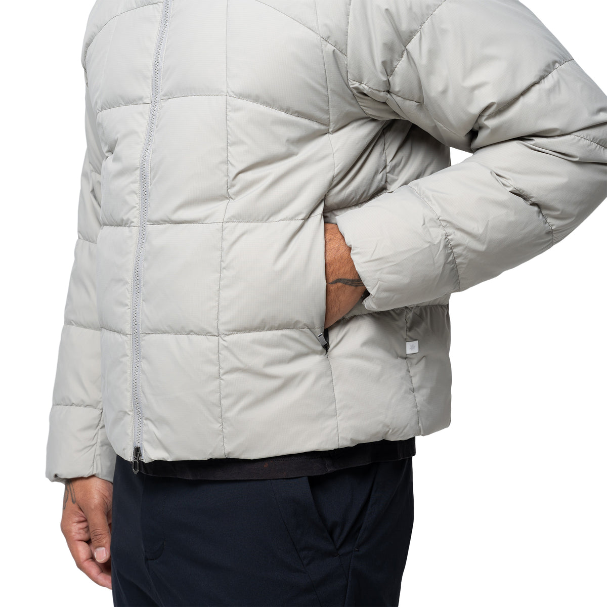 Gridded Down Jacket Drizzle GL26335