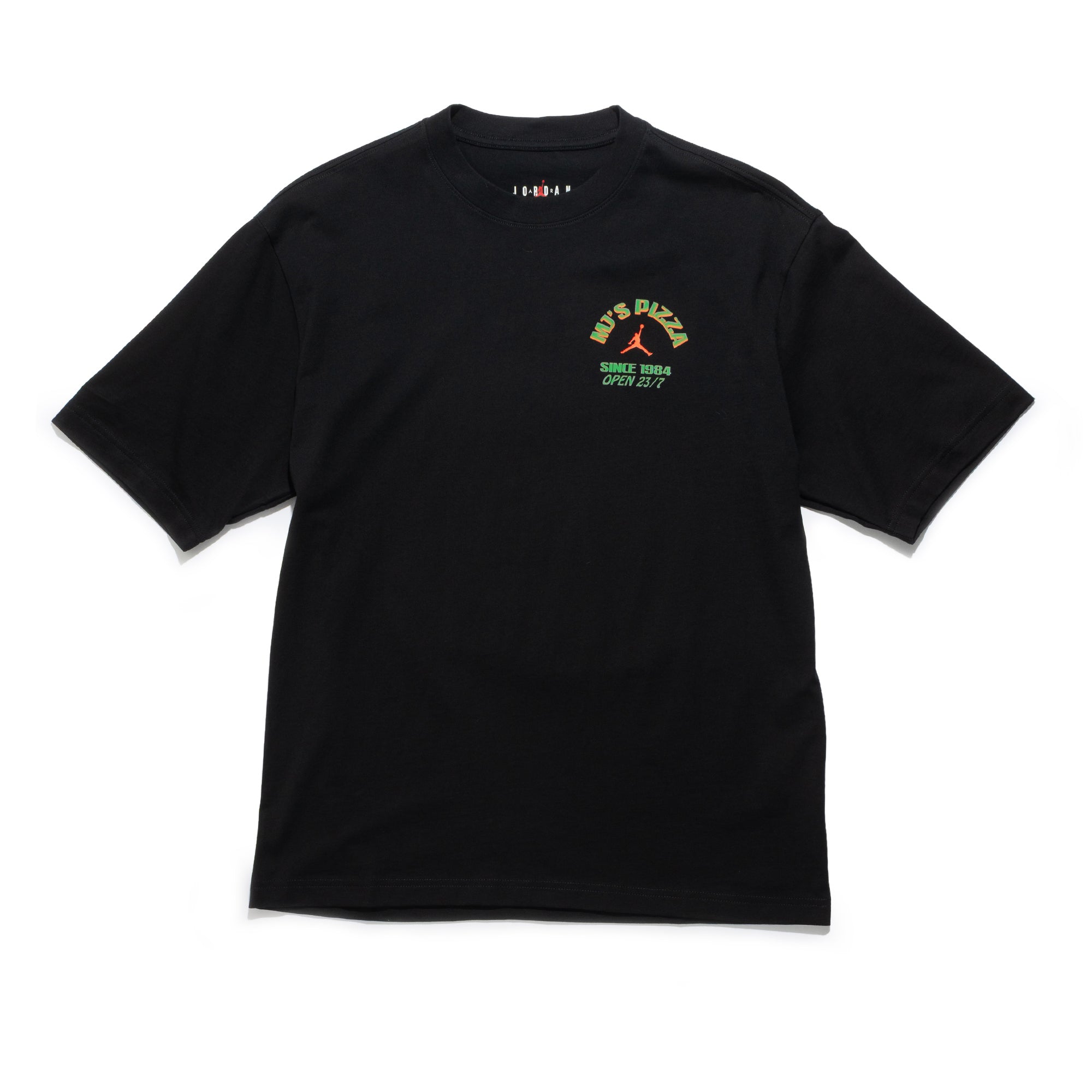 Jordan MJ's Pizza Tee BLACK/INFRARED 23 IF3166-010