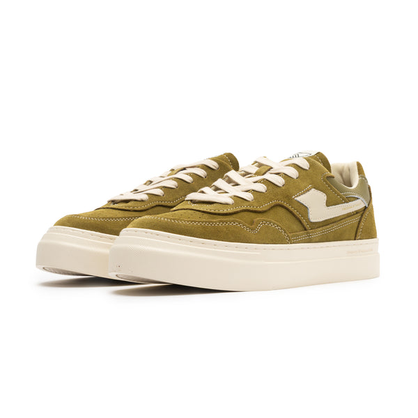 PEARL II S-STRIKE SUEDE MILITARY CREAM YA29655