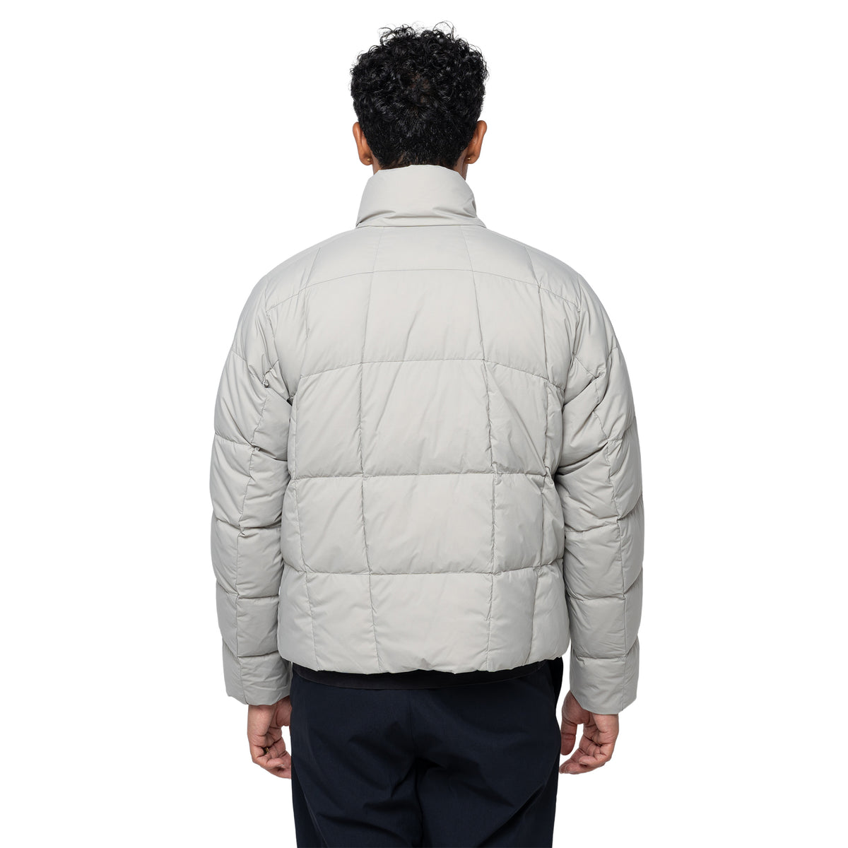 Gridded Down Jacket Drizzle GL26335