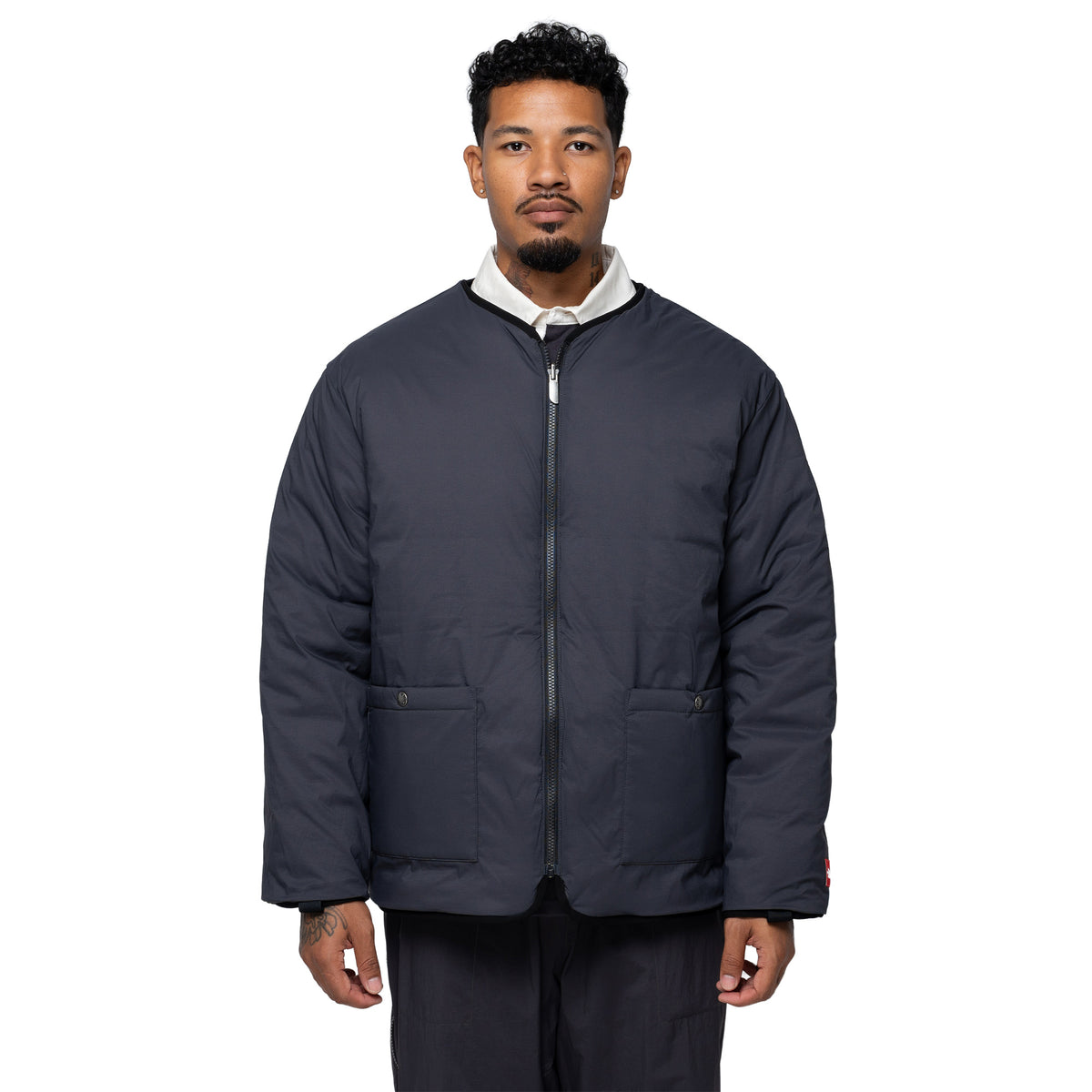 TNF Red Box Liner Jacket Obsidian NF0A8HDH