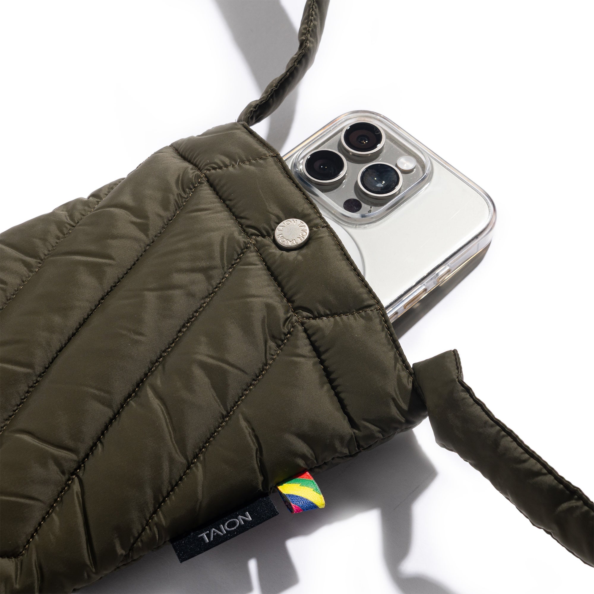 Down Pouch x Taion Khaki