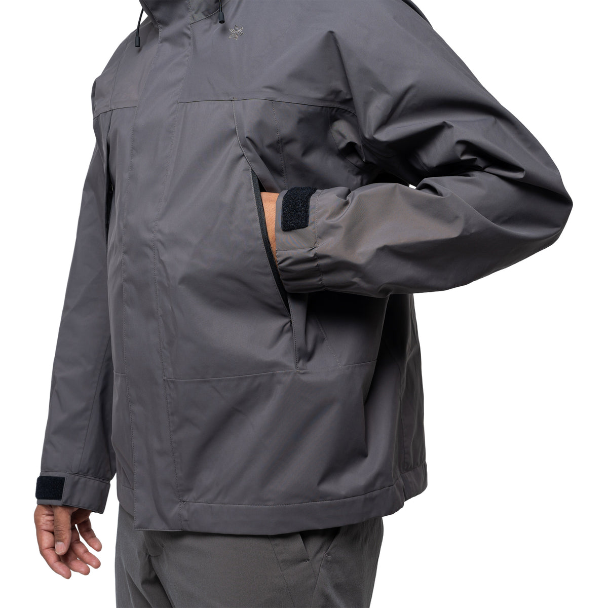Barite 2L Shell Jacket Lunar Grey GL16333
