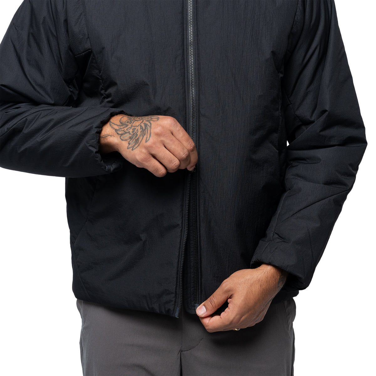 Tsubai Insulated Hoodie Black GL26333