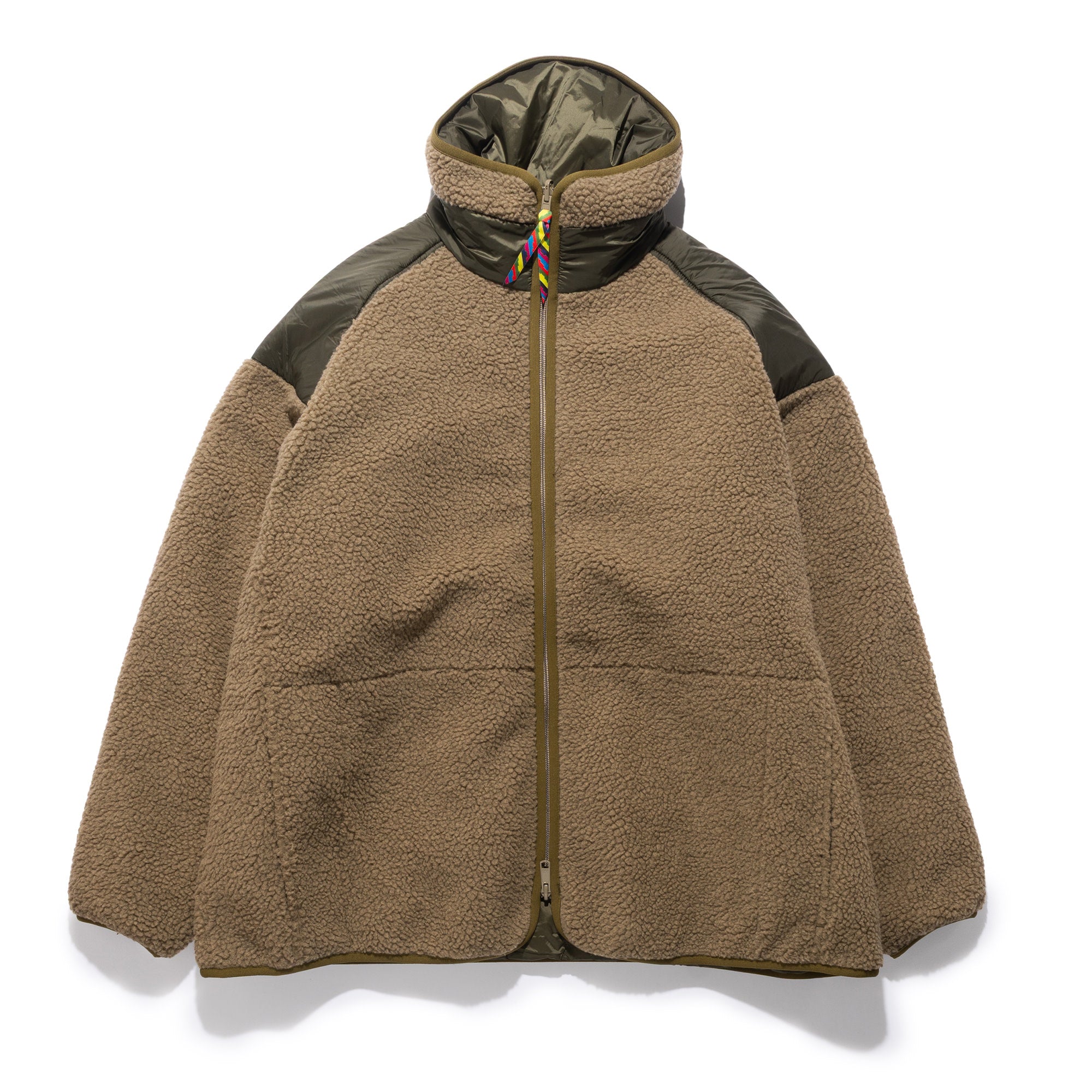 Reversible Fleece Down x Taion Khaki