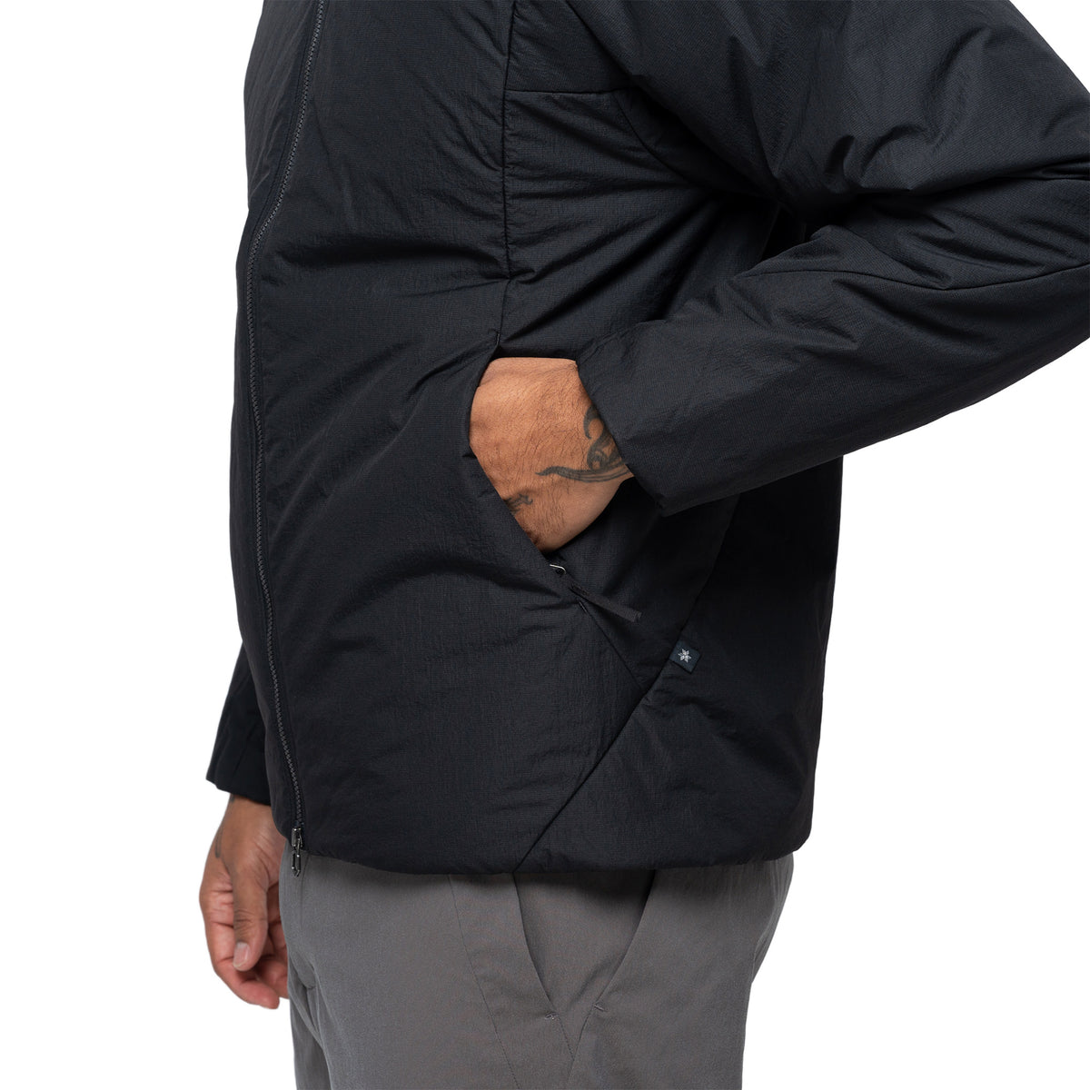 Tsubai Insulated Hoodie Black GL26333