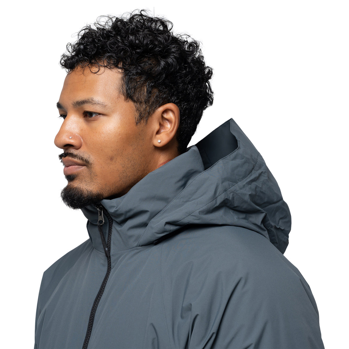 Windstopper Puffy Jacket GORE-TEX LABS Olive Grey GL26336
