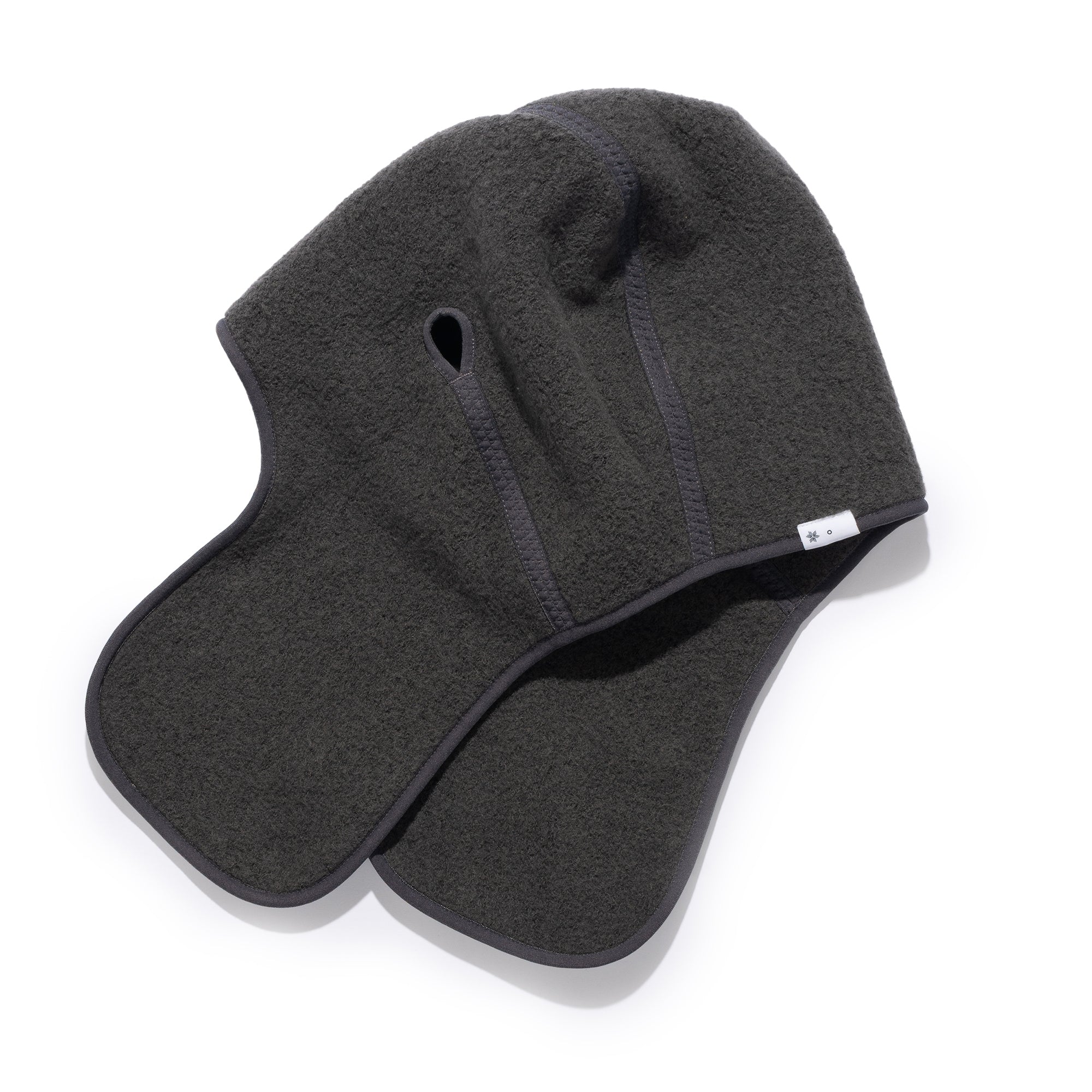 Wool Fleece Hood Dark Lava GZ95383