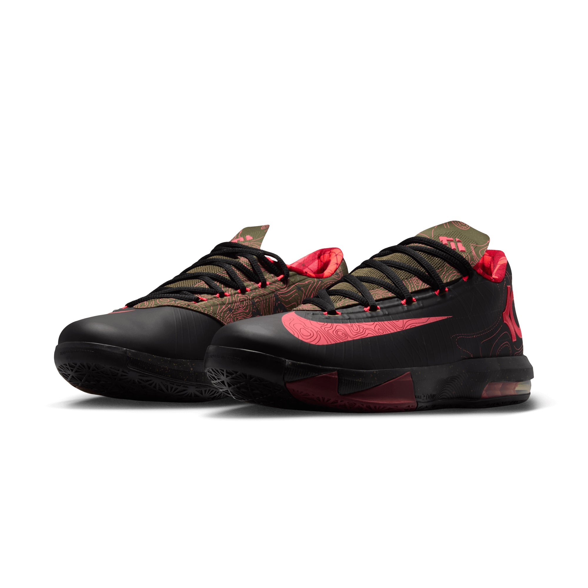 KD VI Black/Atomic Red-Midium Olive IM4409-001