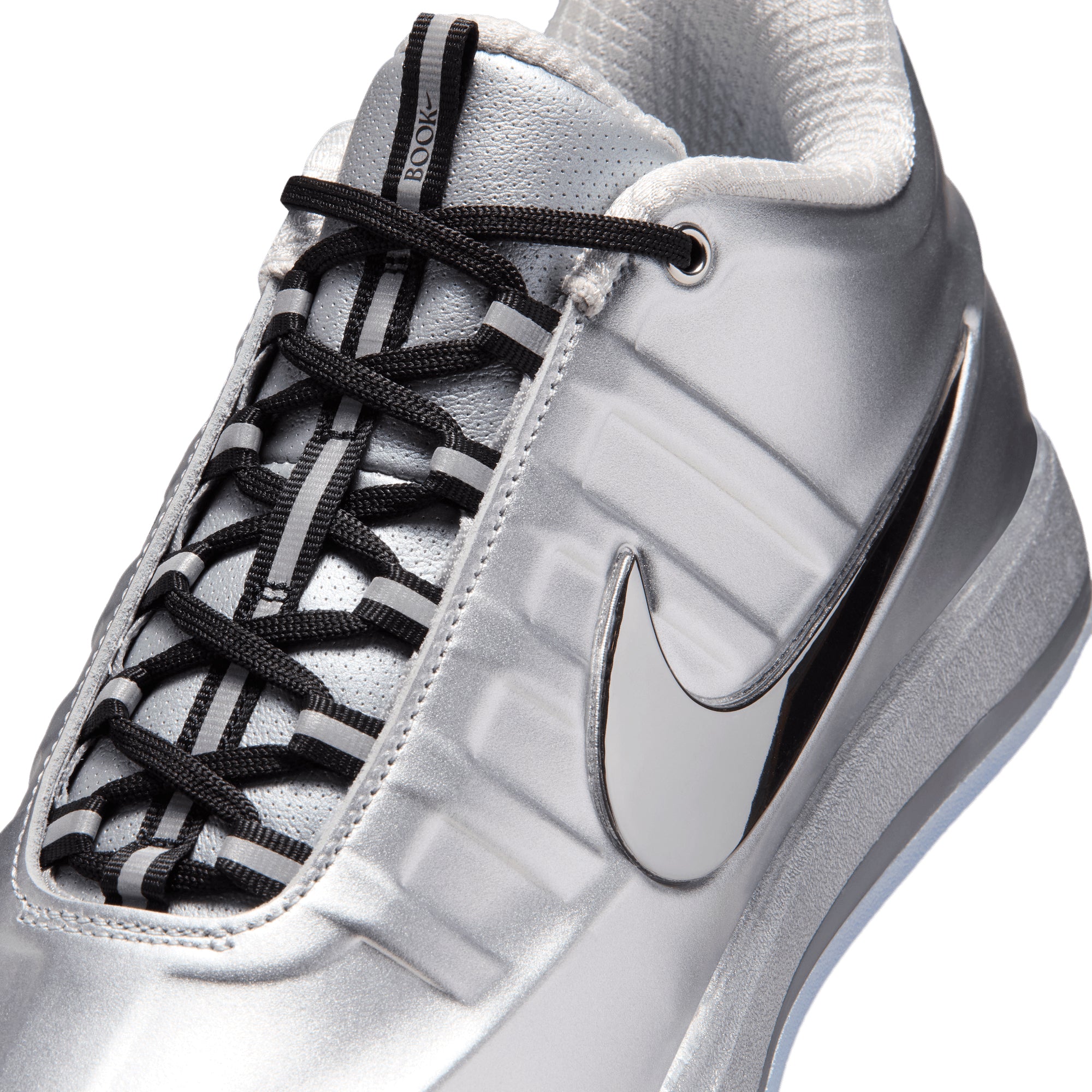 Nike Book 2 METALLIC SILVER/BLACK FZ7013-002