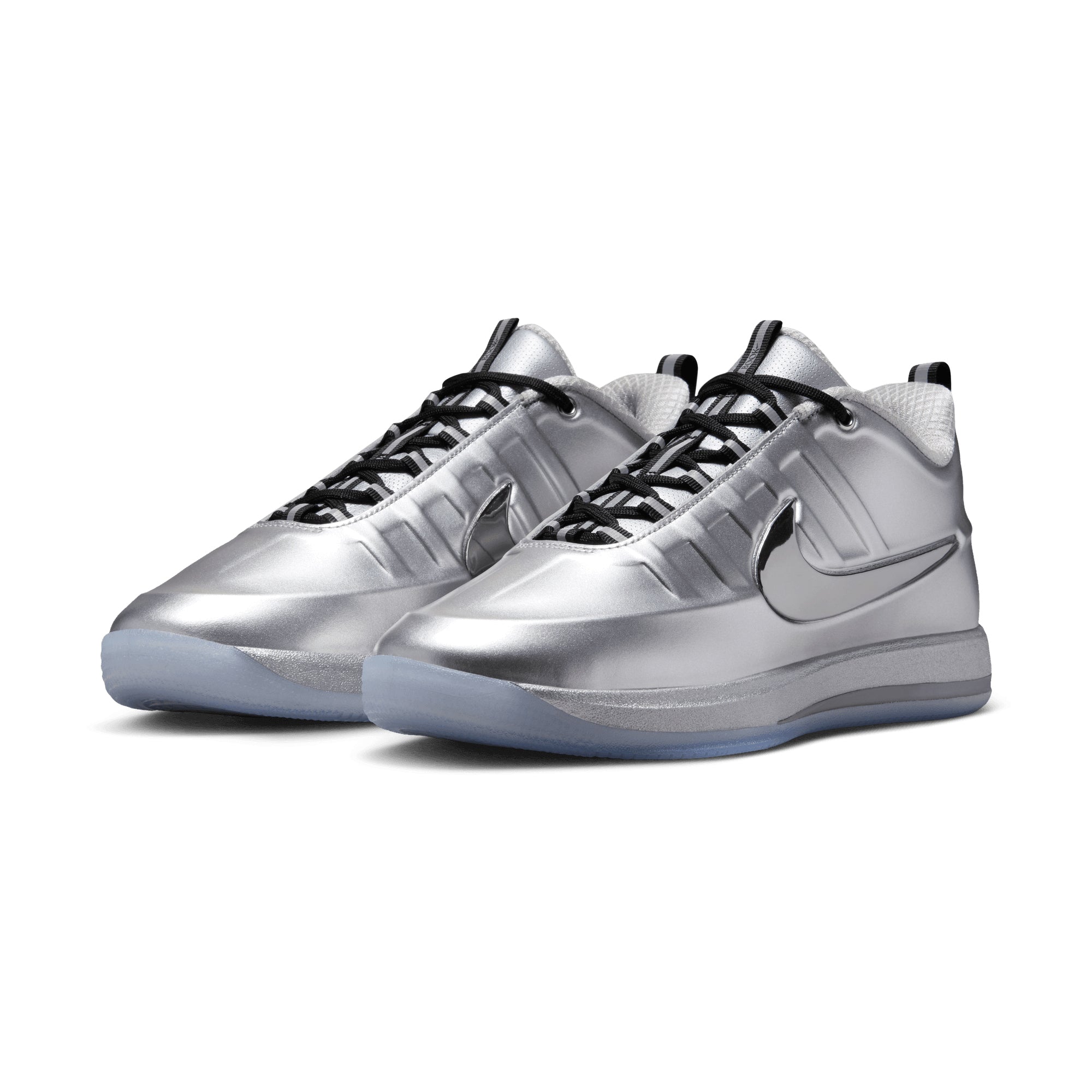 Nike Book 2 METALLIC SILVER/BLACK FZ7013-002