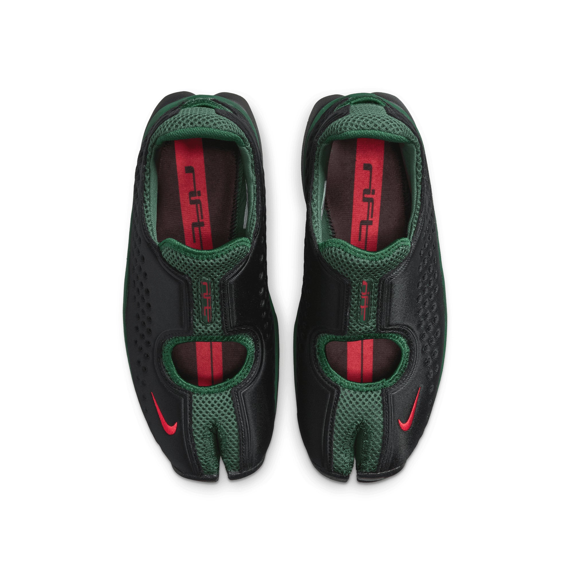 Women's Nike Rift 2 BLACK/FIRE RED-TM DARK GREEN IQ8006-002