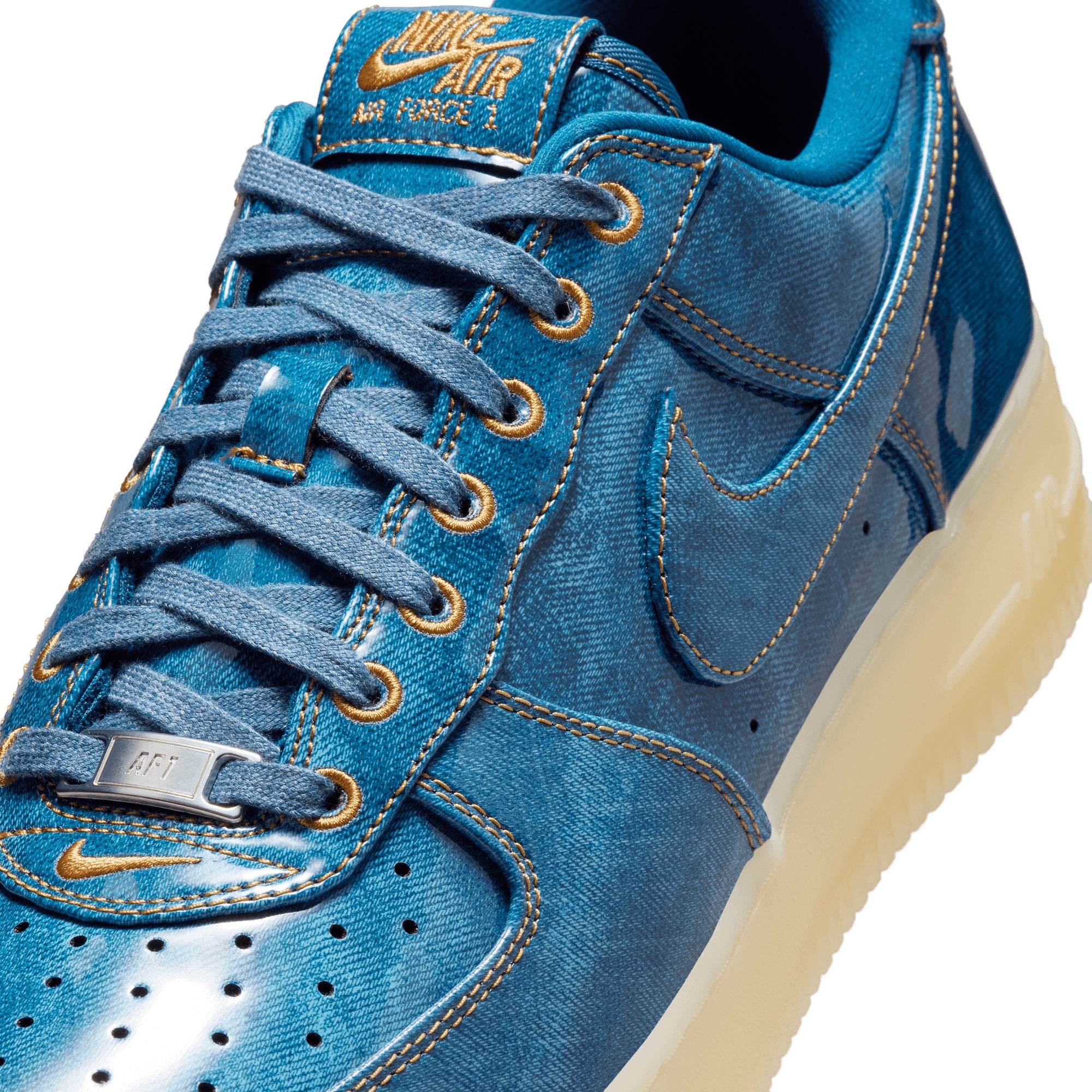Nike Air Force 1 Retro Blue/Gum IM5757-400