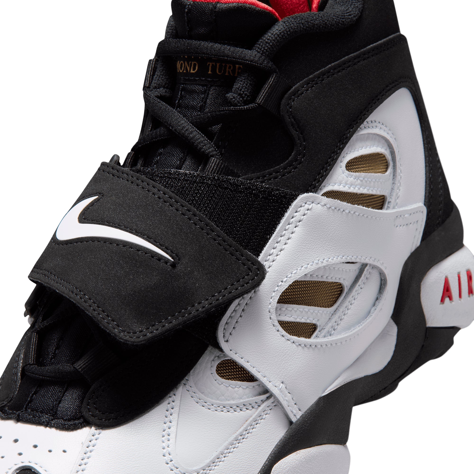 Nike Air Diamond Turf II BLACK/WHITE-FIRE RED II7080-001