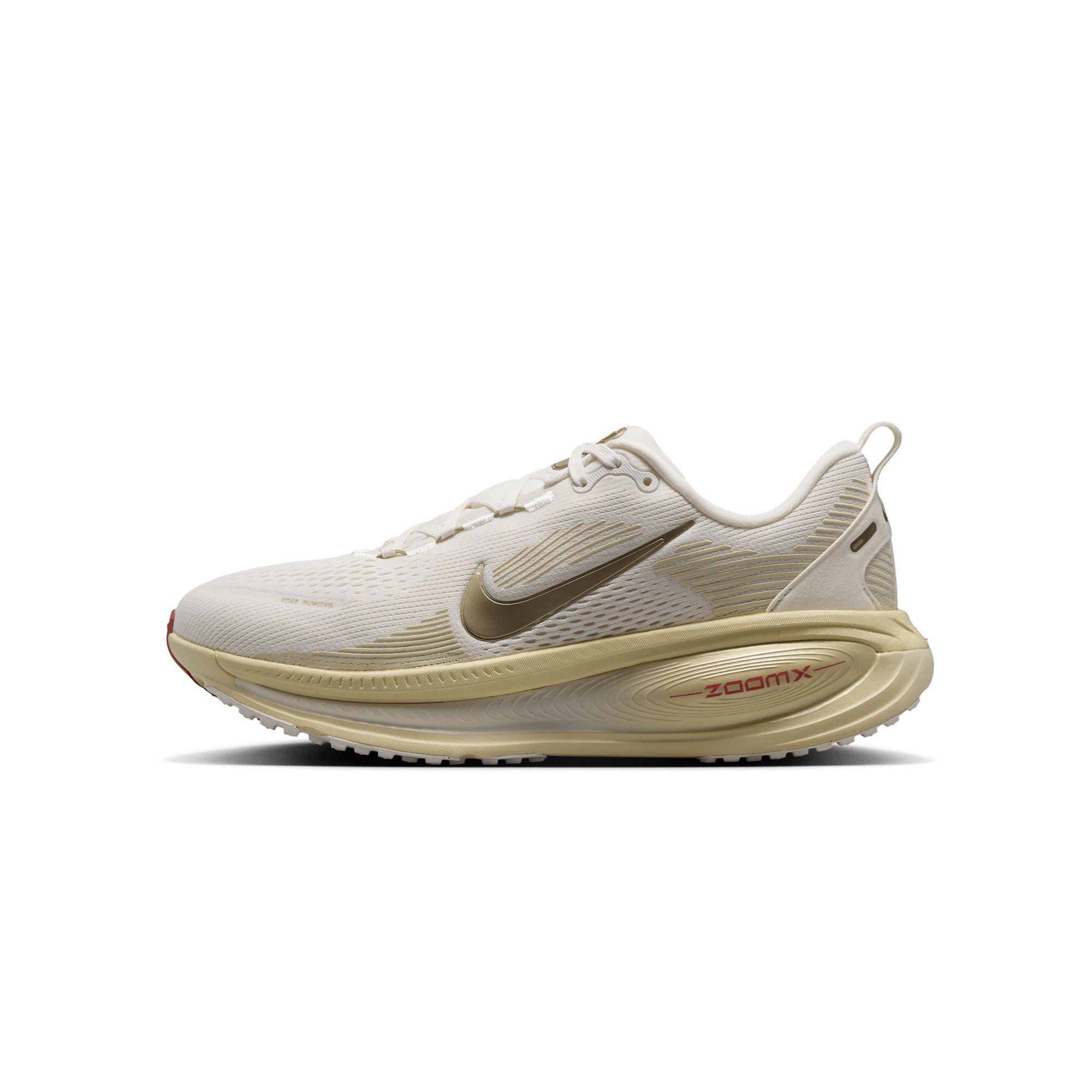 Women's Nike Vomero 18 SAIL/MTLC GOLD GRAIN HM6804-118