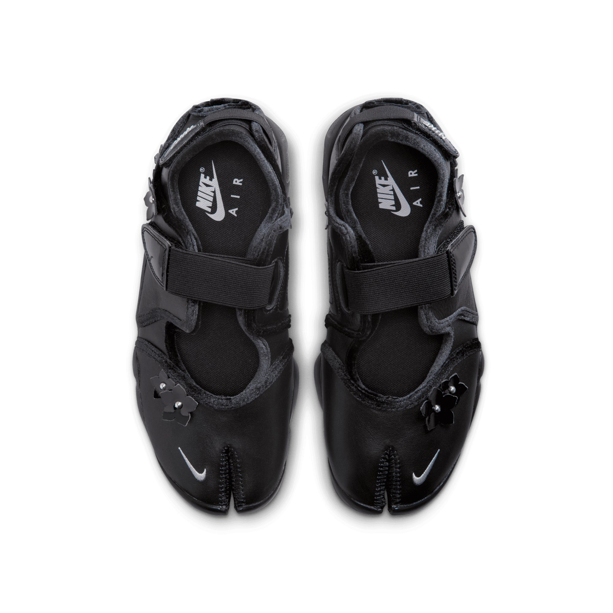 Women's Nike Air Rift Florette BLACK/METALLIC SILVER-WOLF GREY IV5682-001