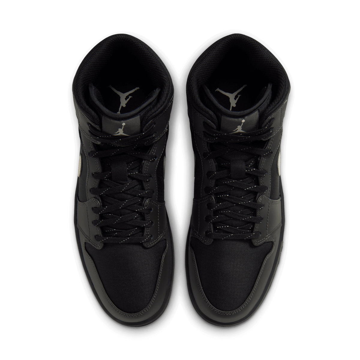 Air Jordan 1 Mid Utility BLACK/NEWSPRINT-SPRUCE FOG IX6982-001