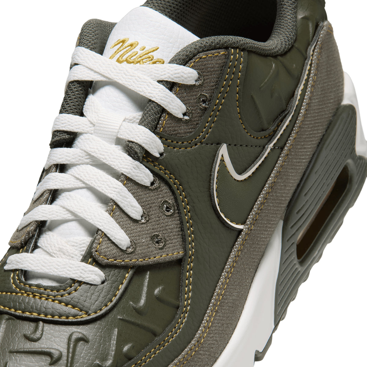 Nike Air Max 90 CARGO KHAKI/SUMMIT WHITE-YELLOW OCHRE IX7262-325