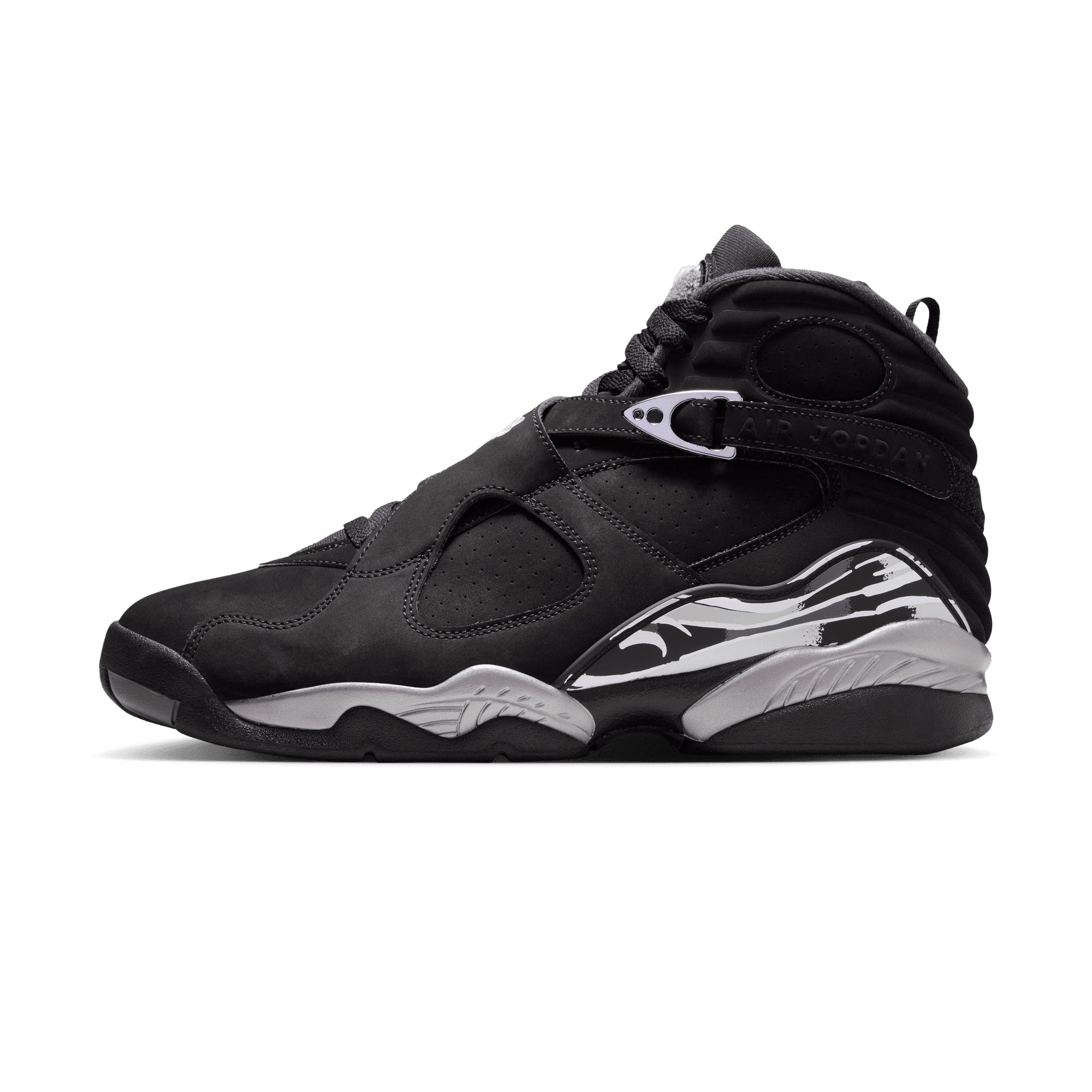 Air Jordan 8 Retro BLACK/WHITE-LT GRAPHITE 305381-007
