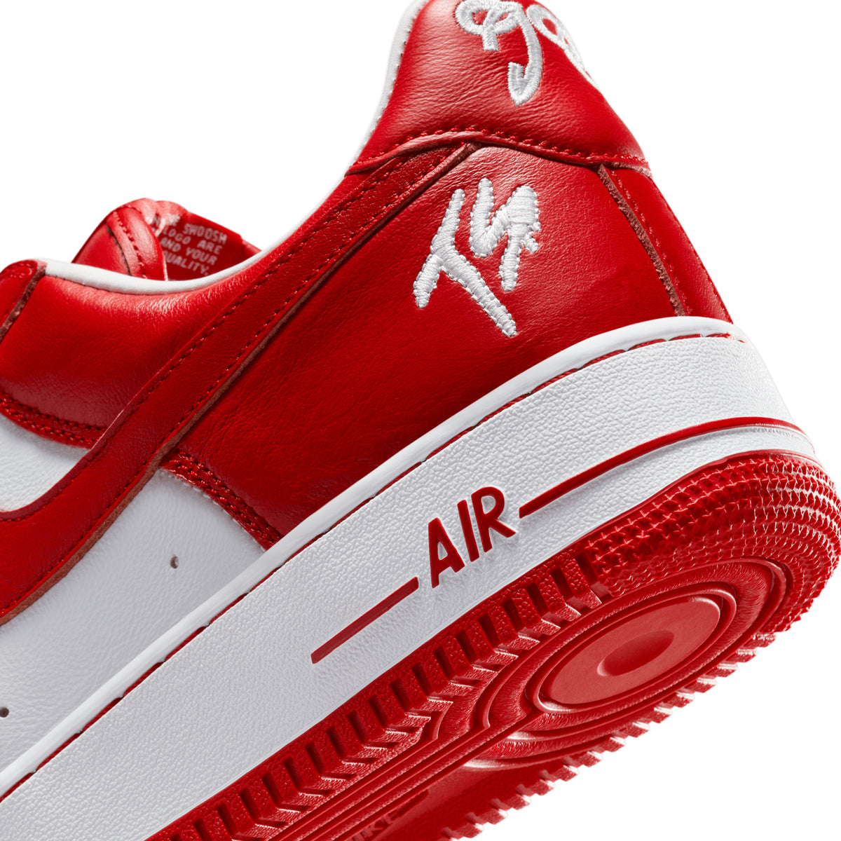 Air Force 1 Low x Terror Squad WHITE/UNIVERSITY RED II4391-100