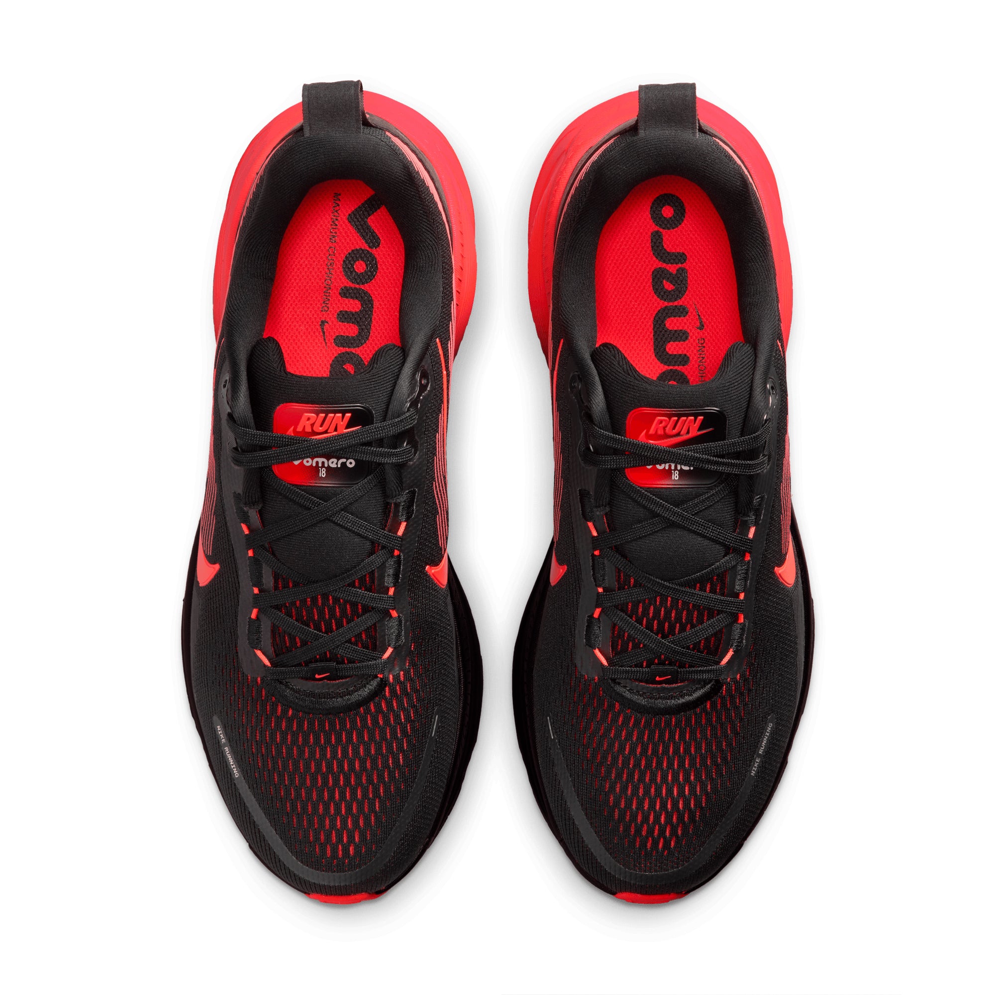 Nike Vomero 18 BLACK/BRIGHT CRIMSON HM6803-019