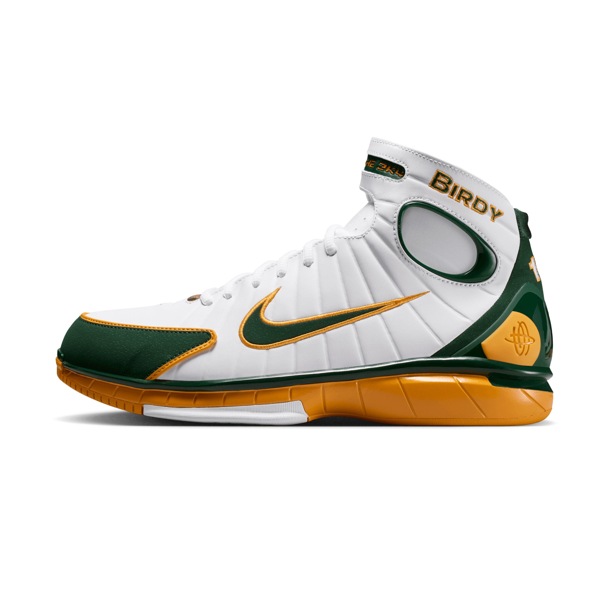 Nike Air Zoom Huarache WHITE/DEEP FOREST-CANYON GOLD IW1884-100