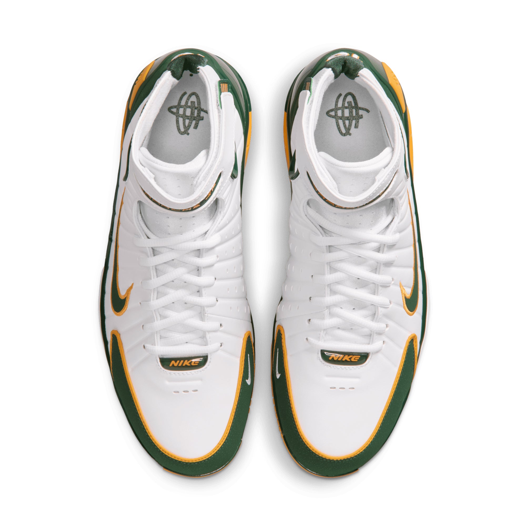 Nike Air Zoom Huarache WHITE/DEEP FOREST-CANYON GOLD IW1884-100