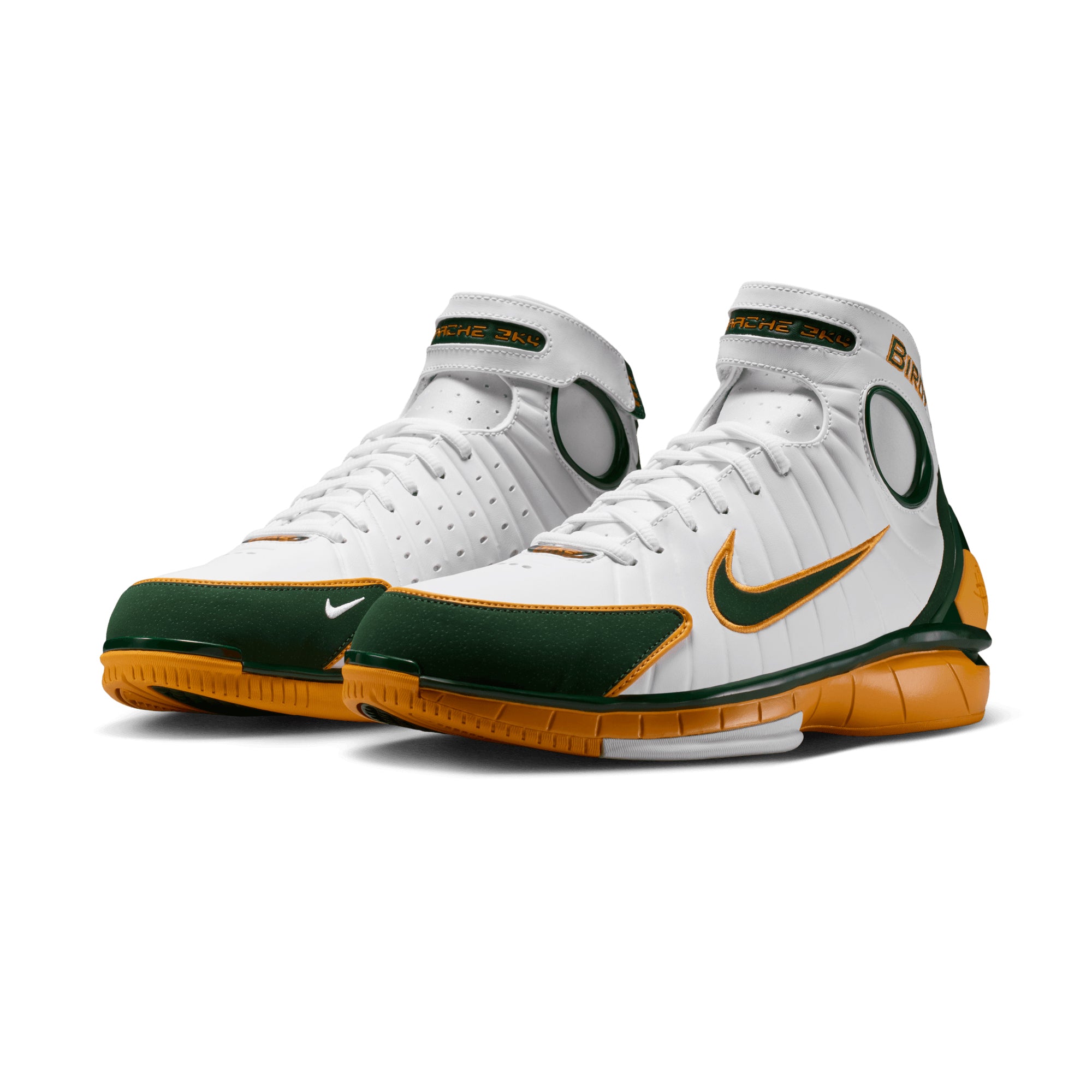 Nike Air Zoom Huarache WHITE/DEEP FOREST-CANYON GOLD IW1884-100