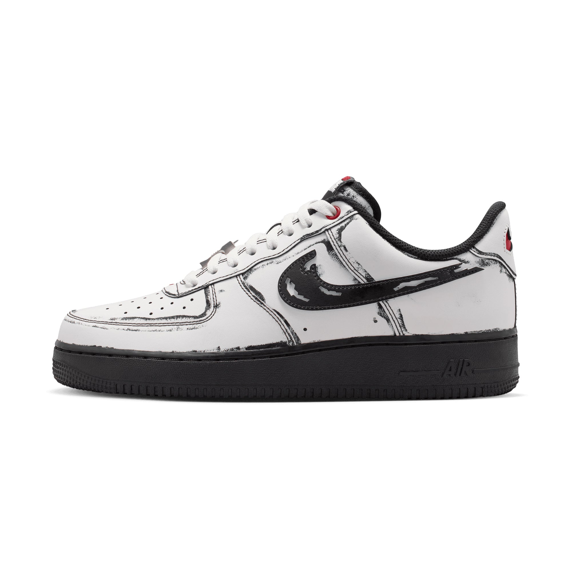 Nike Air Force 1 SUMMIT WHITE/METALLIC SILVER-BLACK IV6350-121