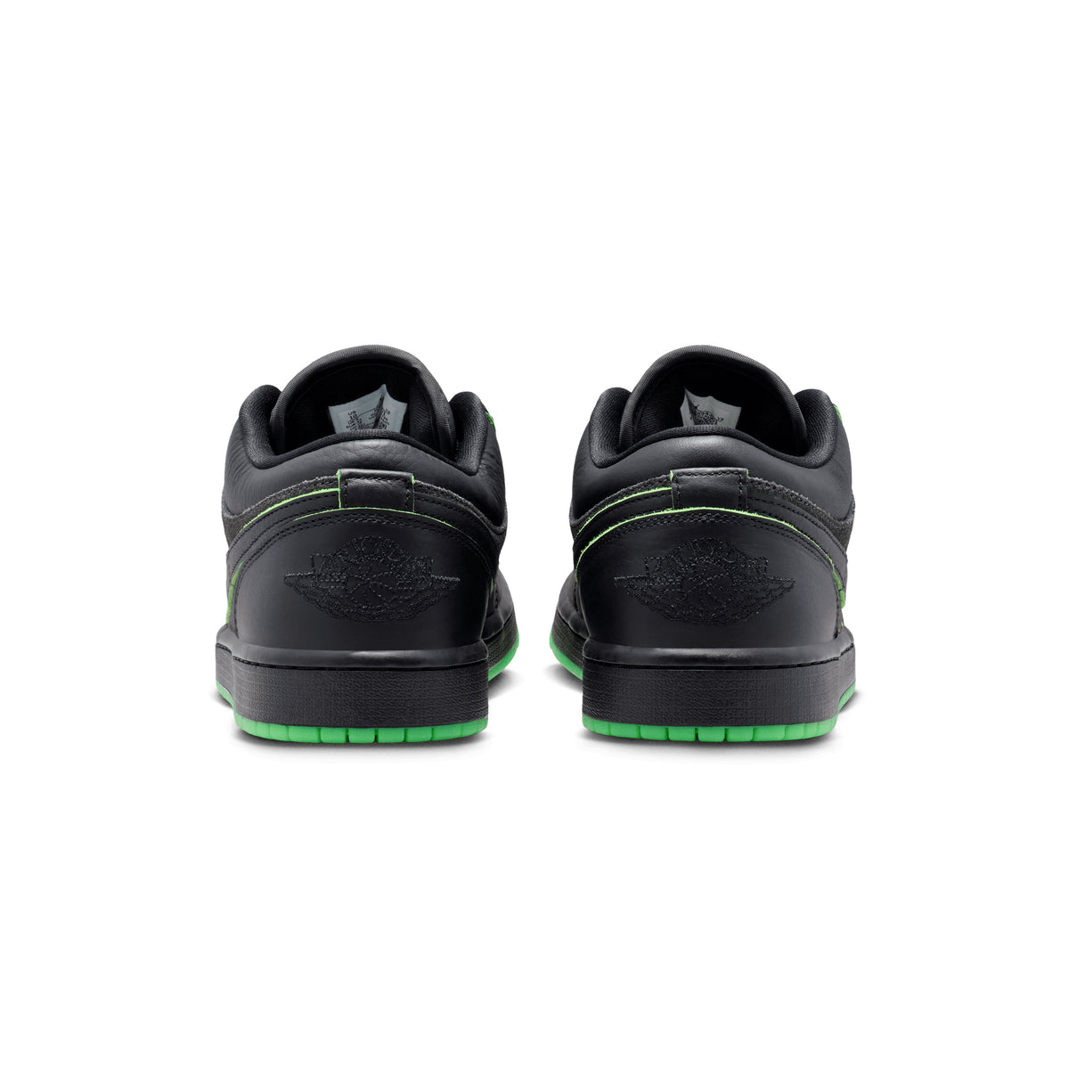 Air Jordan 1 Low SE BLACK/BLACK-SCREAM GREEN IQ5494-001