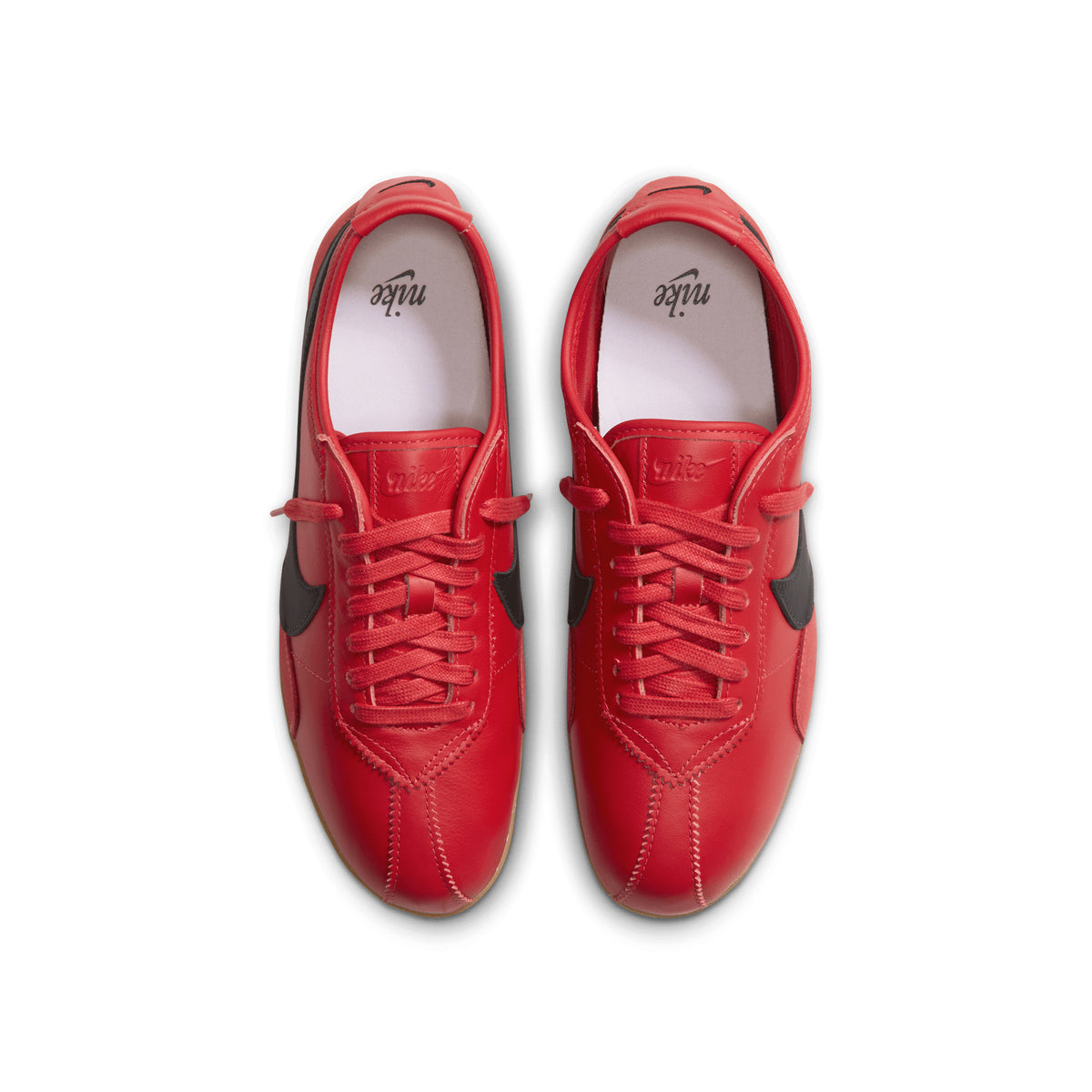 Women's Nike Moon Shoe OG Leather UNIVERSITY RED/BLACK  IU3162-600