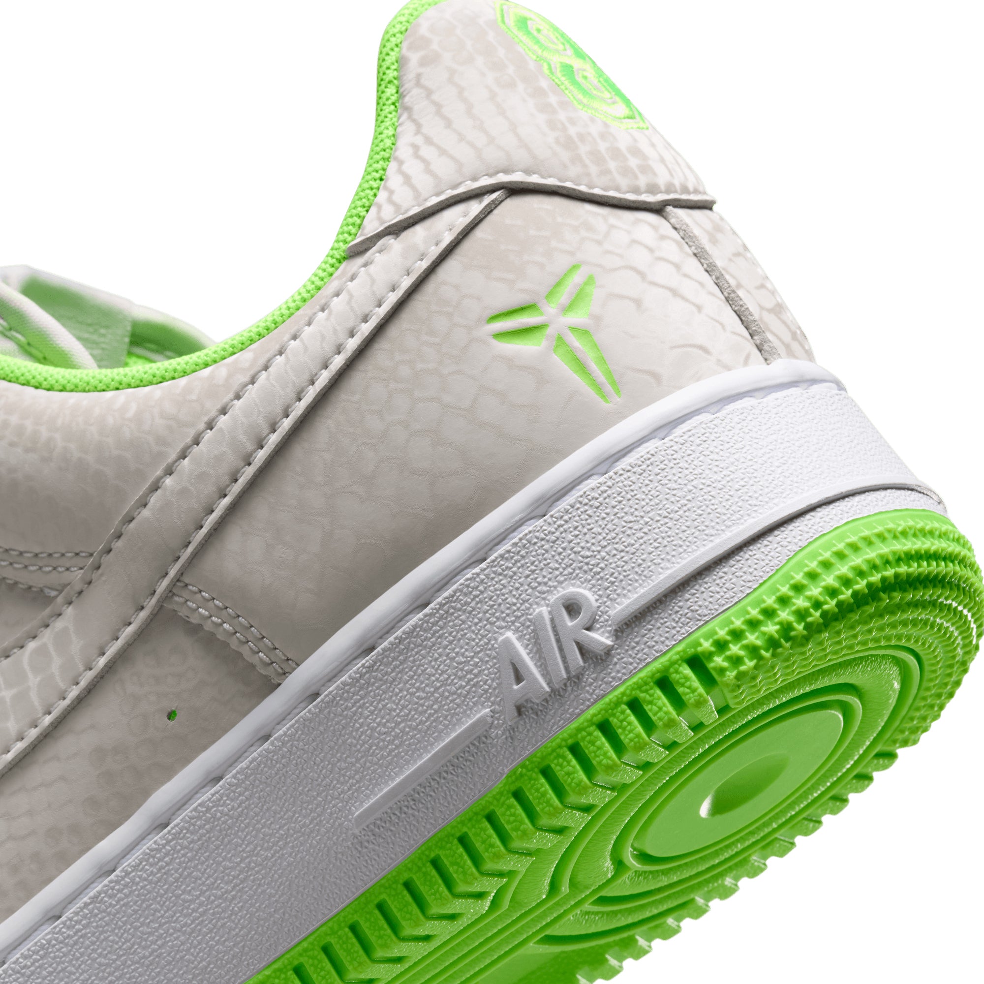 Kobe Air Force 1 Low VAST GREY/ELECTRIC GREEN IB0018-006