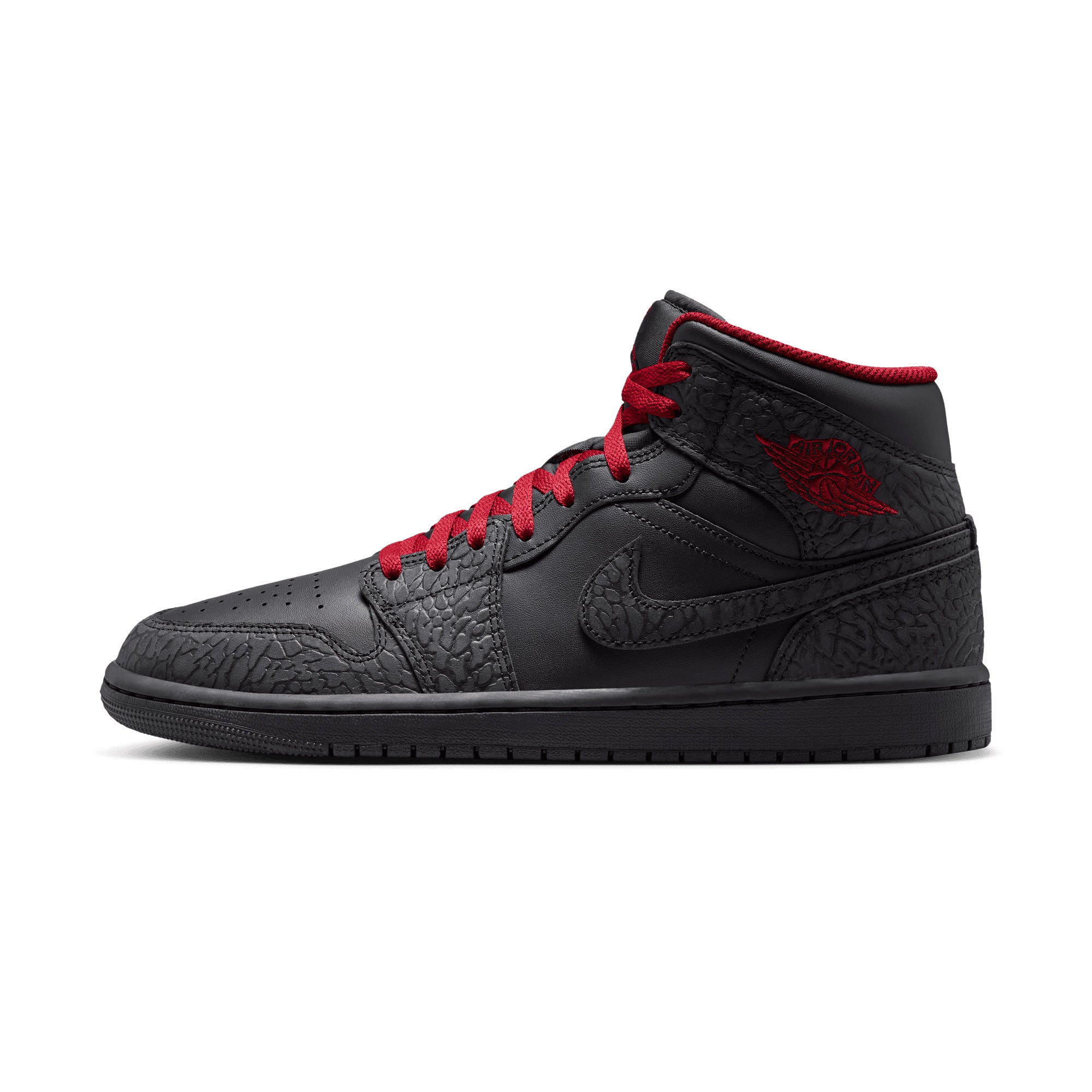 Air Jordan 1 Mid SE BLACK/TOUGH RED-BLACK IX3527-010